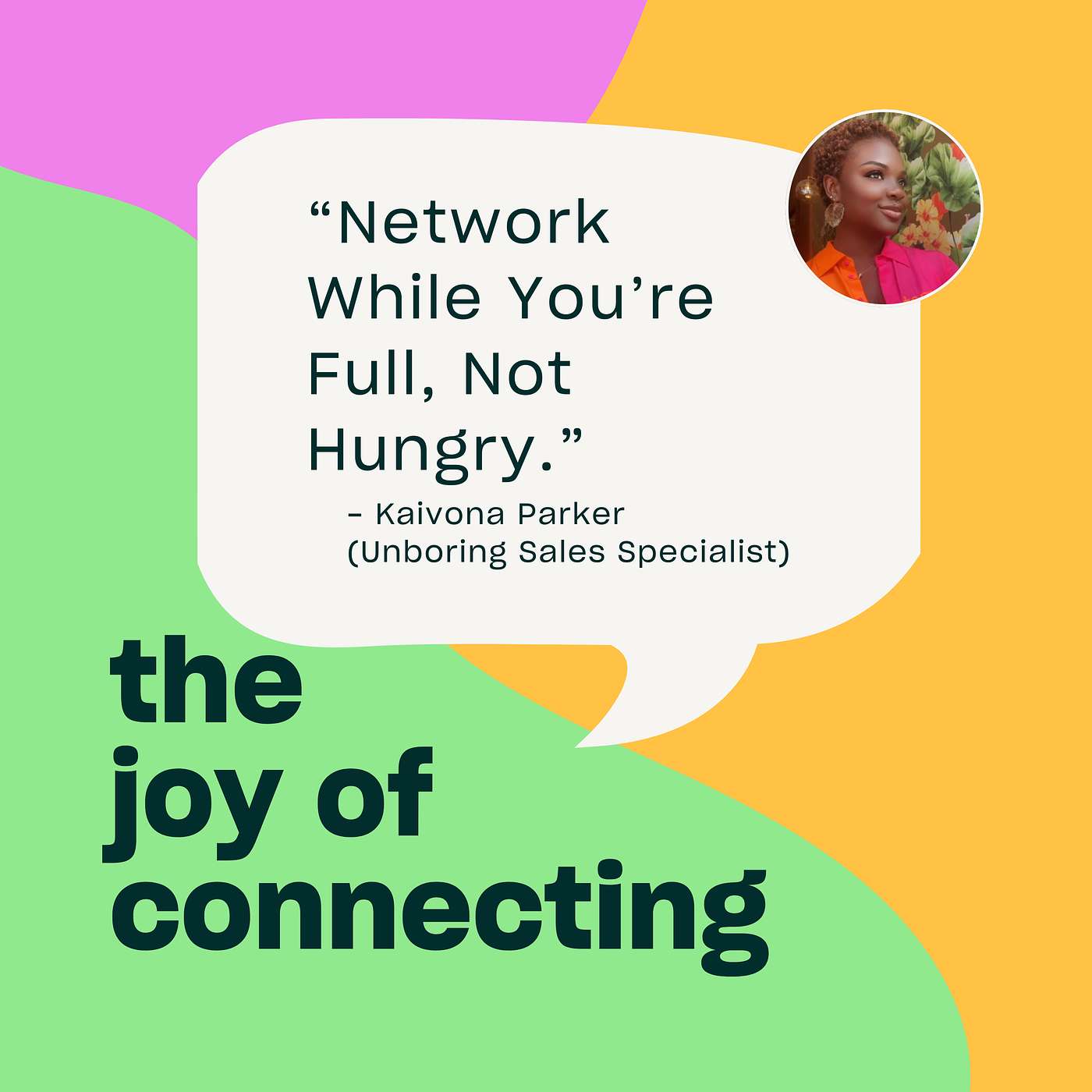 The Joy of Connecting