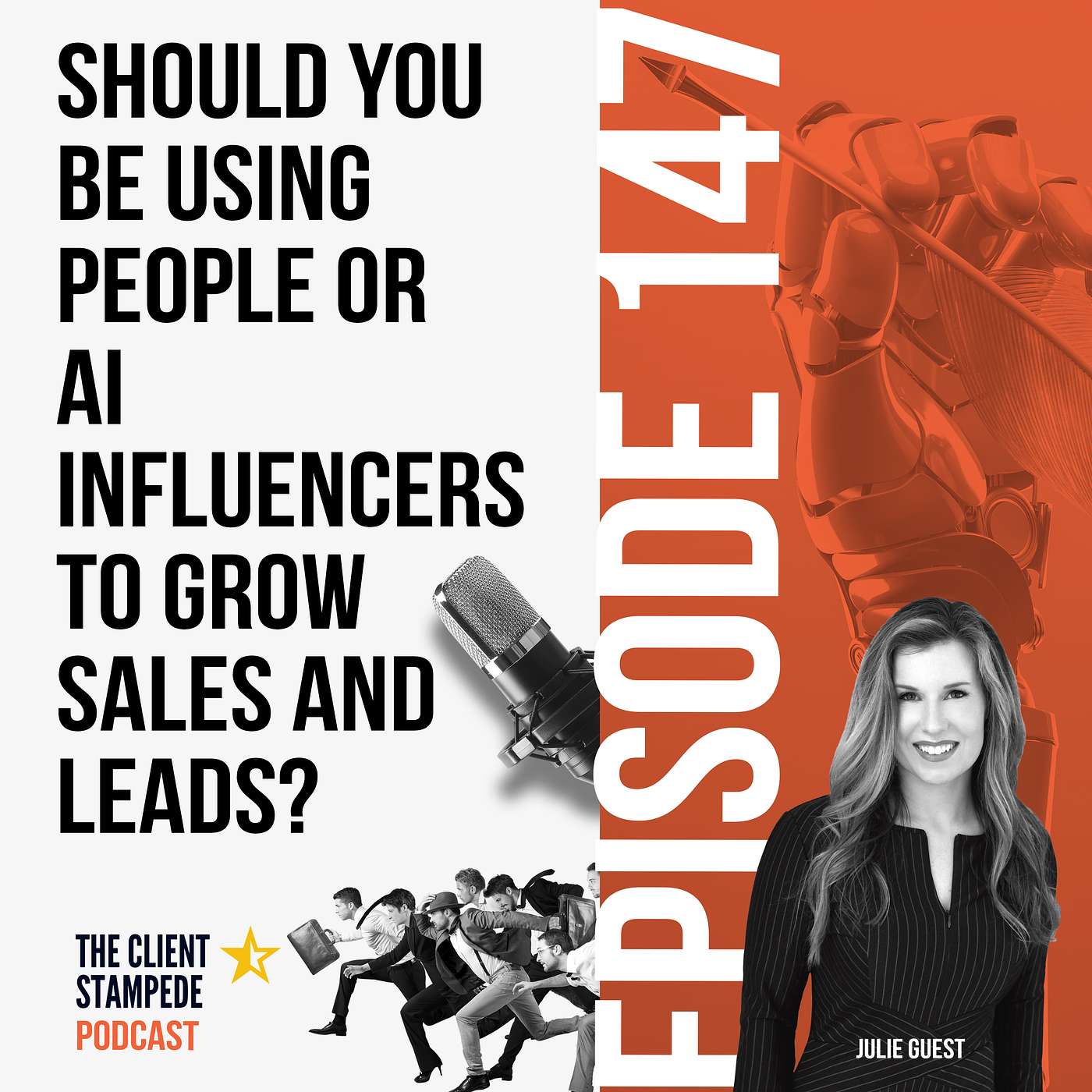 #147 Should you be using People or AI influencers to grow sales and leads?