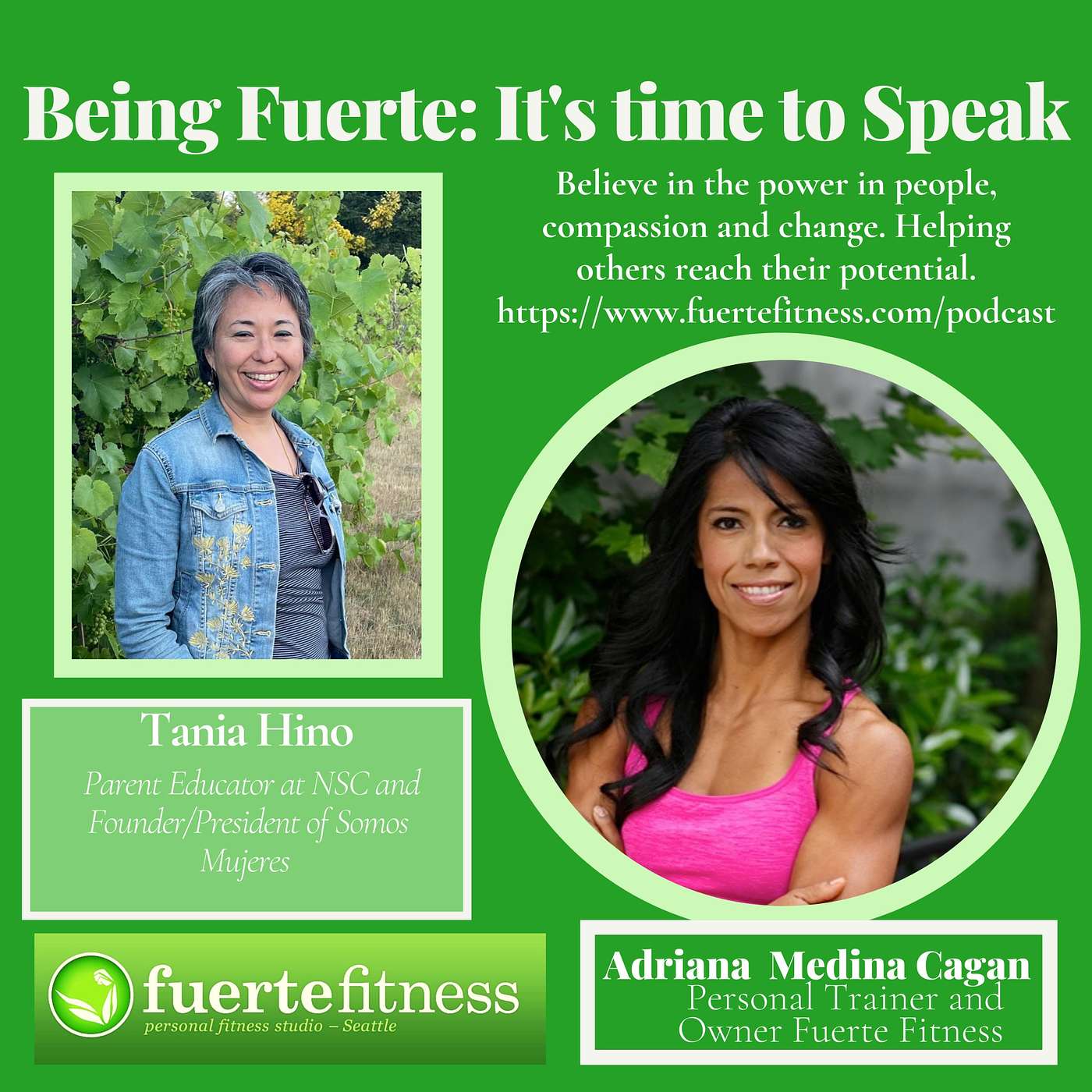 Being Fuerte. It’s Time to Speak!