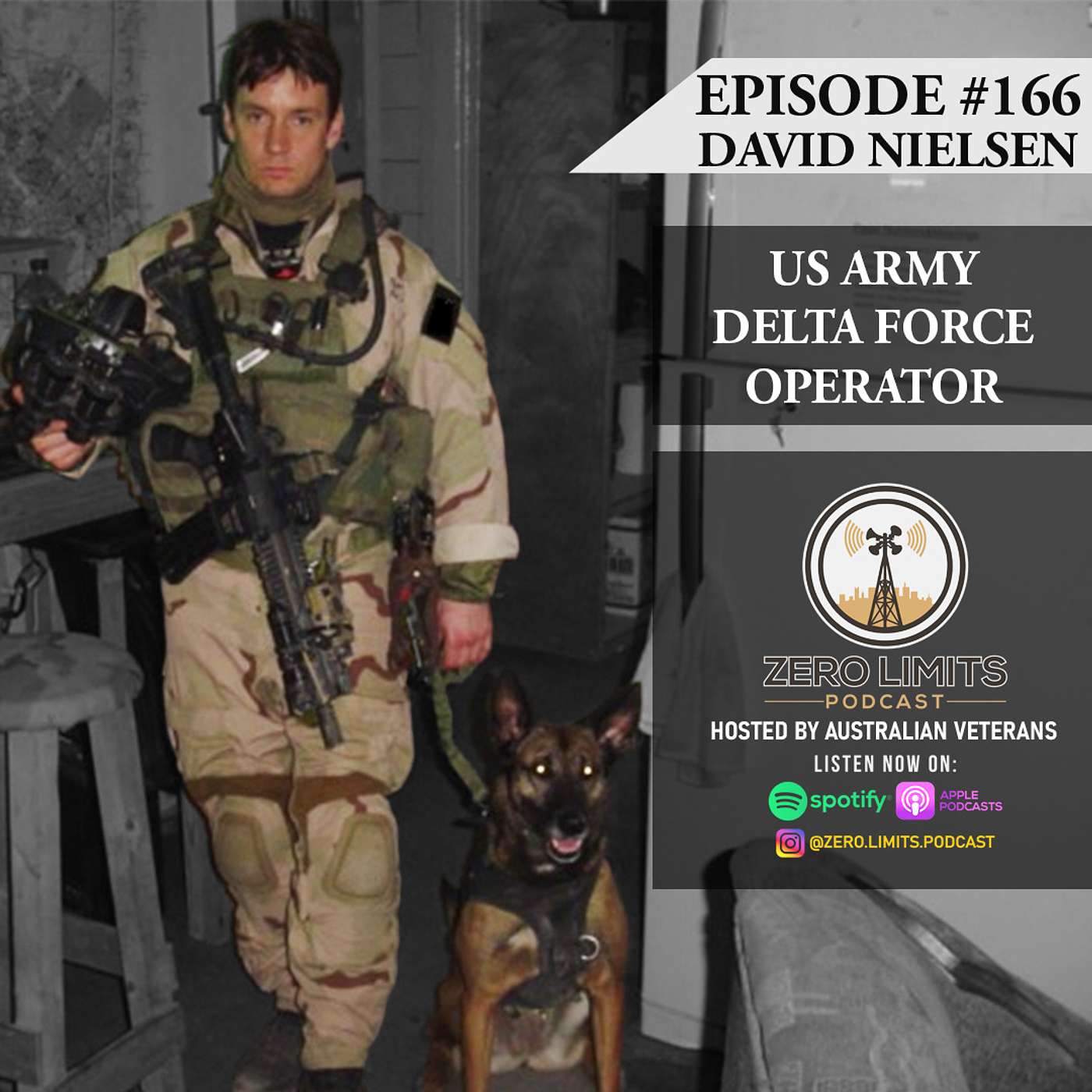 Ep. 166 David Nielsen Delta Force Operator