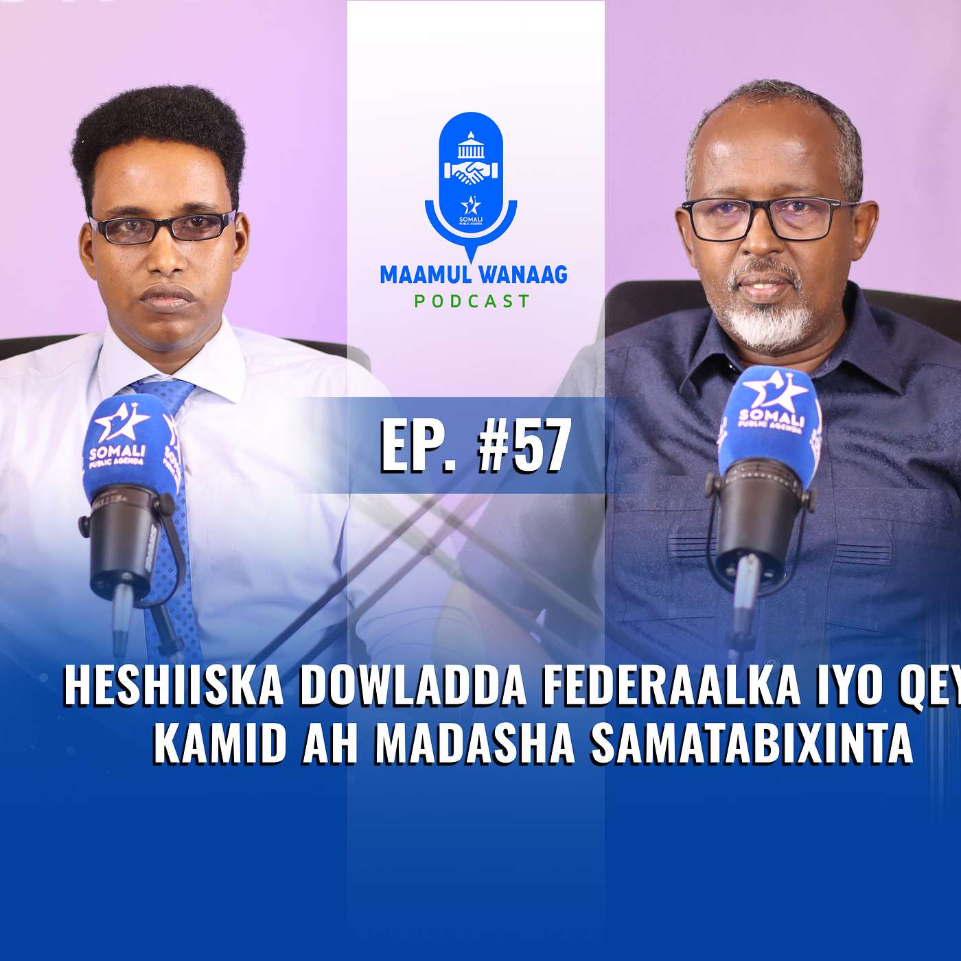 Heshiiska Dowladda Federaalka iyo Qeyb Kamid ah Madasha Samatabixinta