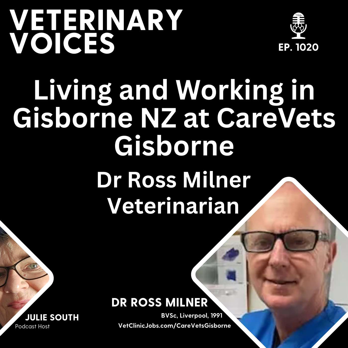 Living and Working as a Veterinarian at CareVets Gisborne with Dr Ross Milner - ep. 1020