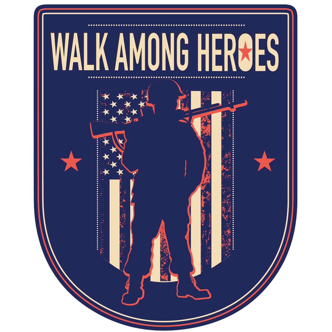 Walk Among Heroes podcast show image