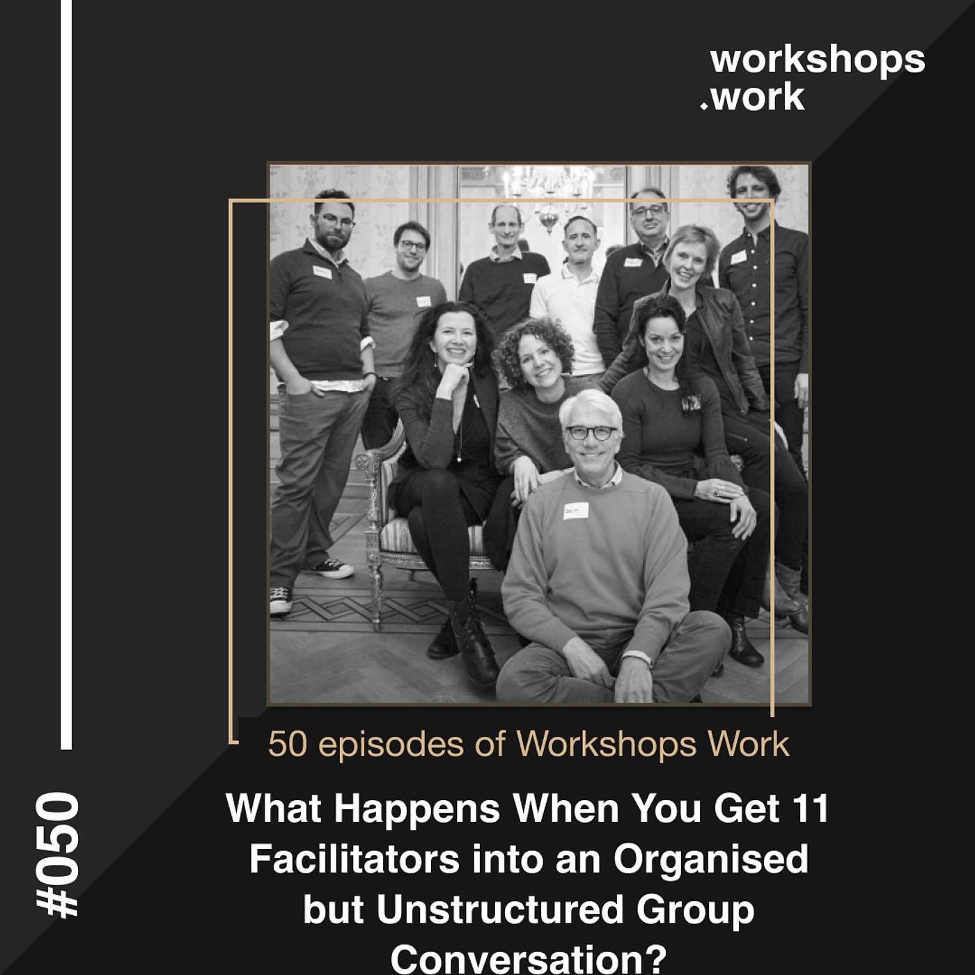 050 - What happens when you get 11 facilitators into an organised but unstructured group conversation?