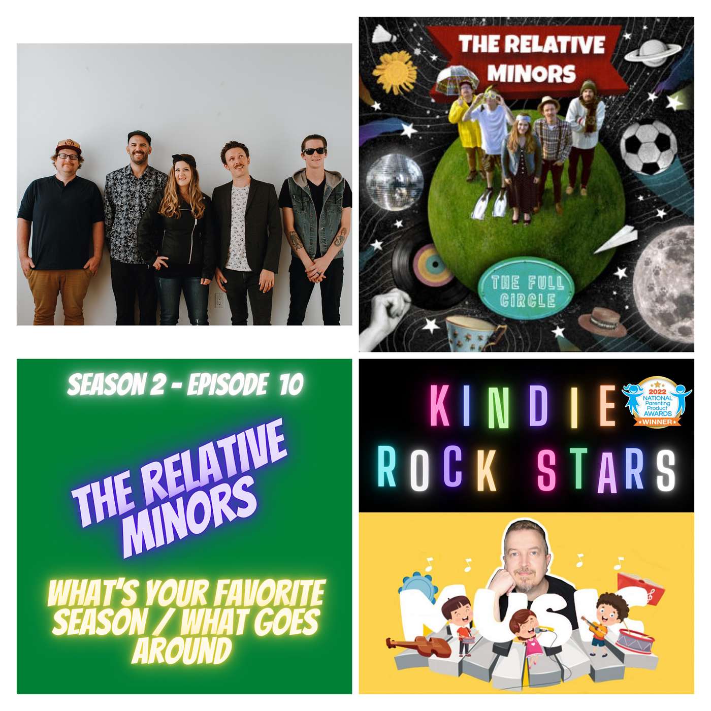 Season 2 Ep 10 - RELATIVE MINORS - What's Your Favorite Season / What Goes Around