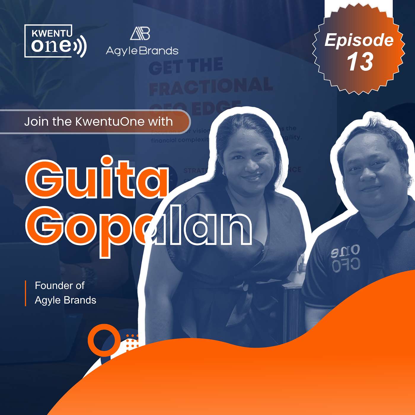 E-Commerce Roadblocks UNLOCKED | KwentuOne with Guita Gopalan, Agyle Brands Founder episode artwork