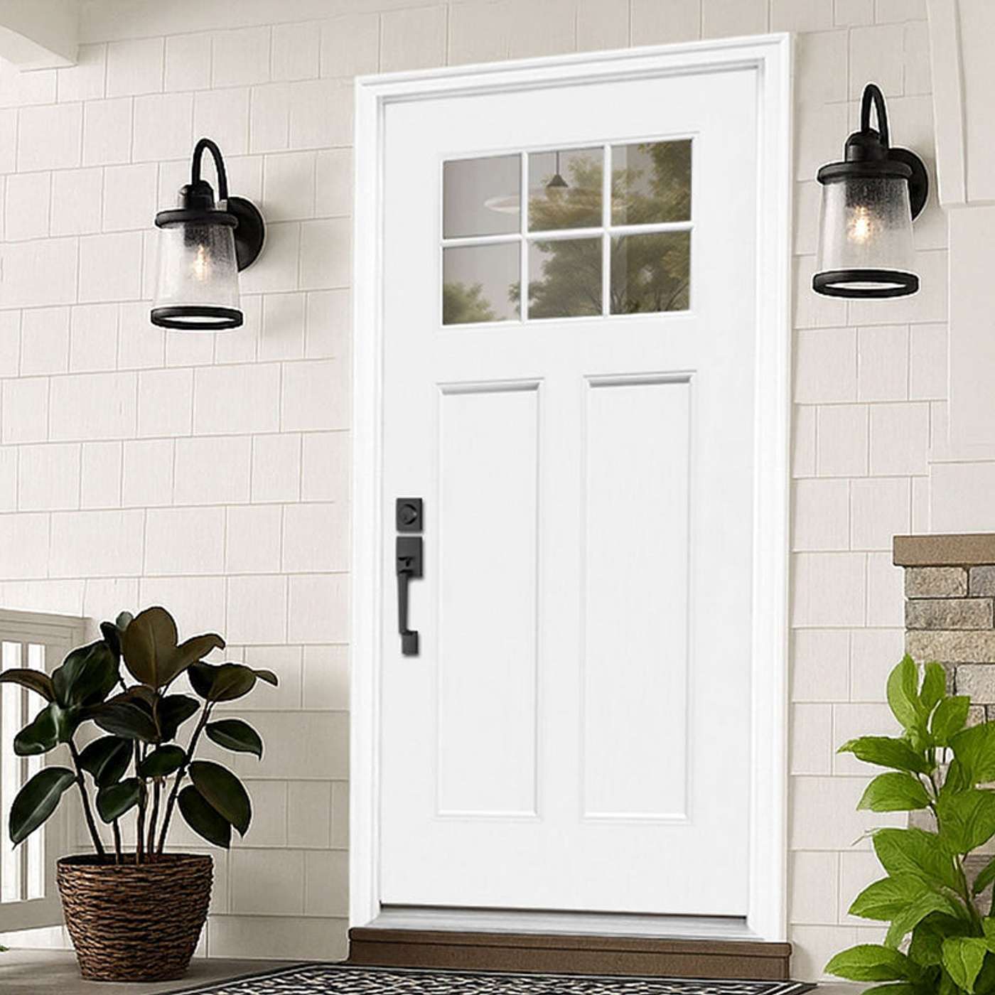 Elevate Your Entryway with Refined Classic Fiberglass Doors