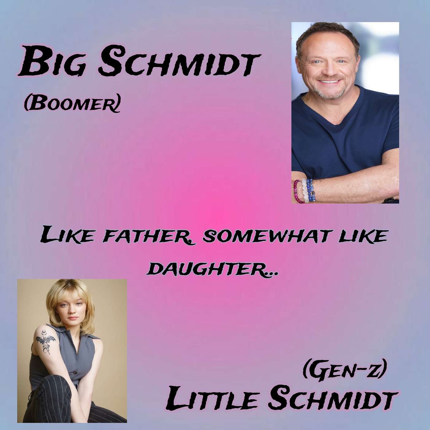 Big Schmidt / Little Schmidt podcast artwork
