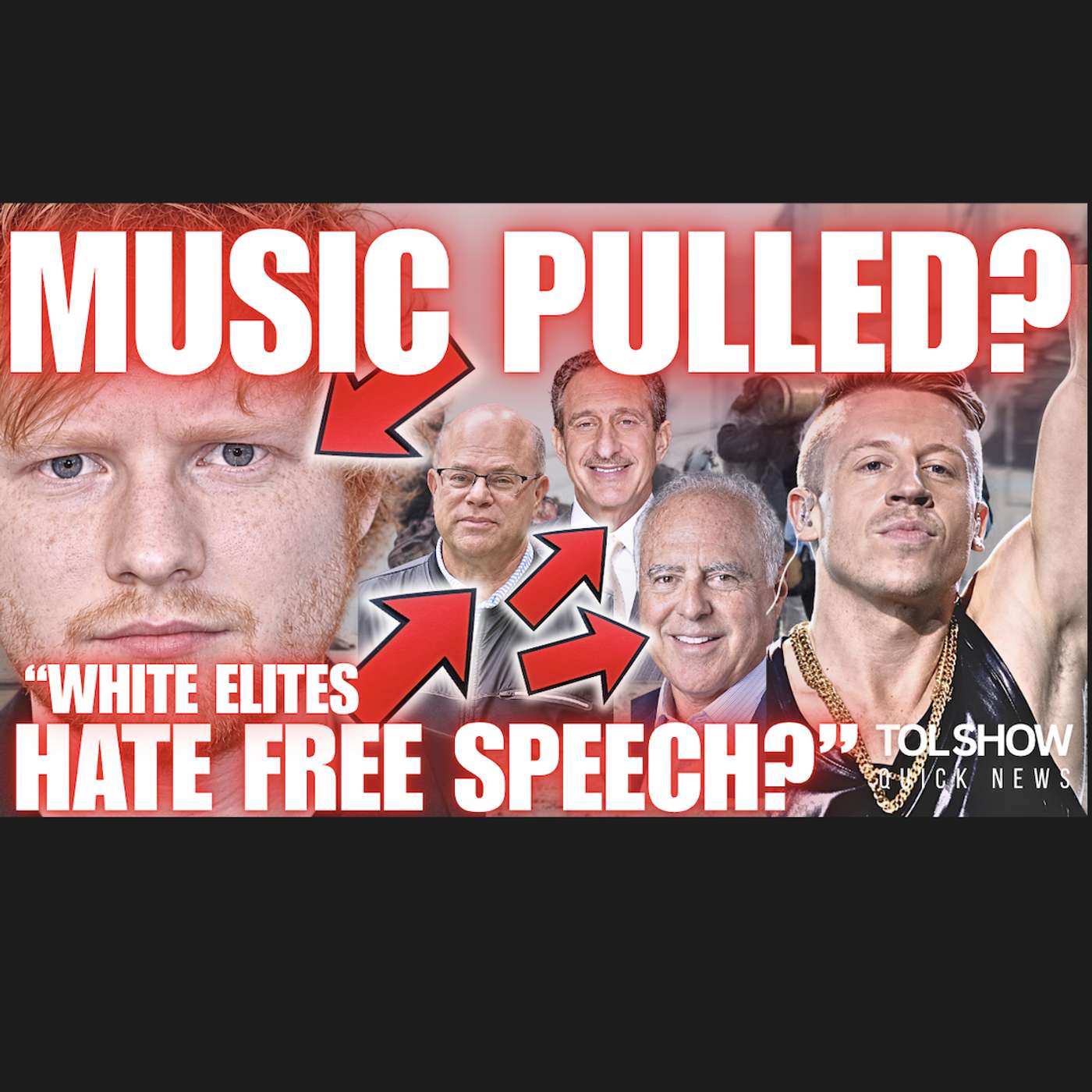 Ed Sheeran: White Elites AGAINST FREE SPEECH?🫨 Ed’s Music Pulled Off Radio‼️ episode artwork