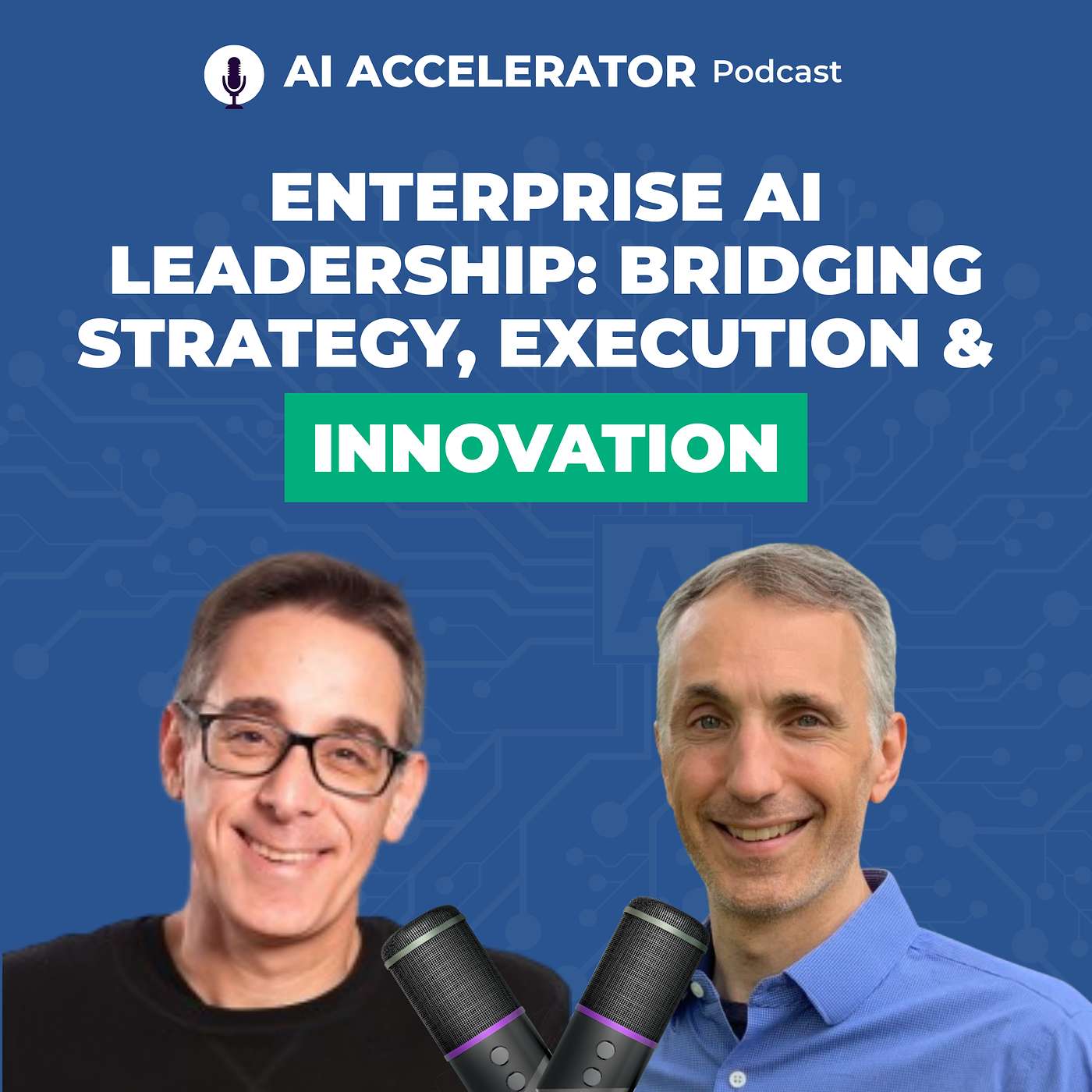 Enterprise AI Leadership: Bridging Strategy, Execution & Innovation | AI Accelerator Podcast episode artwork