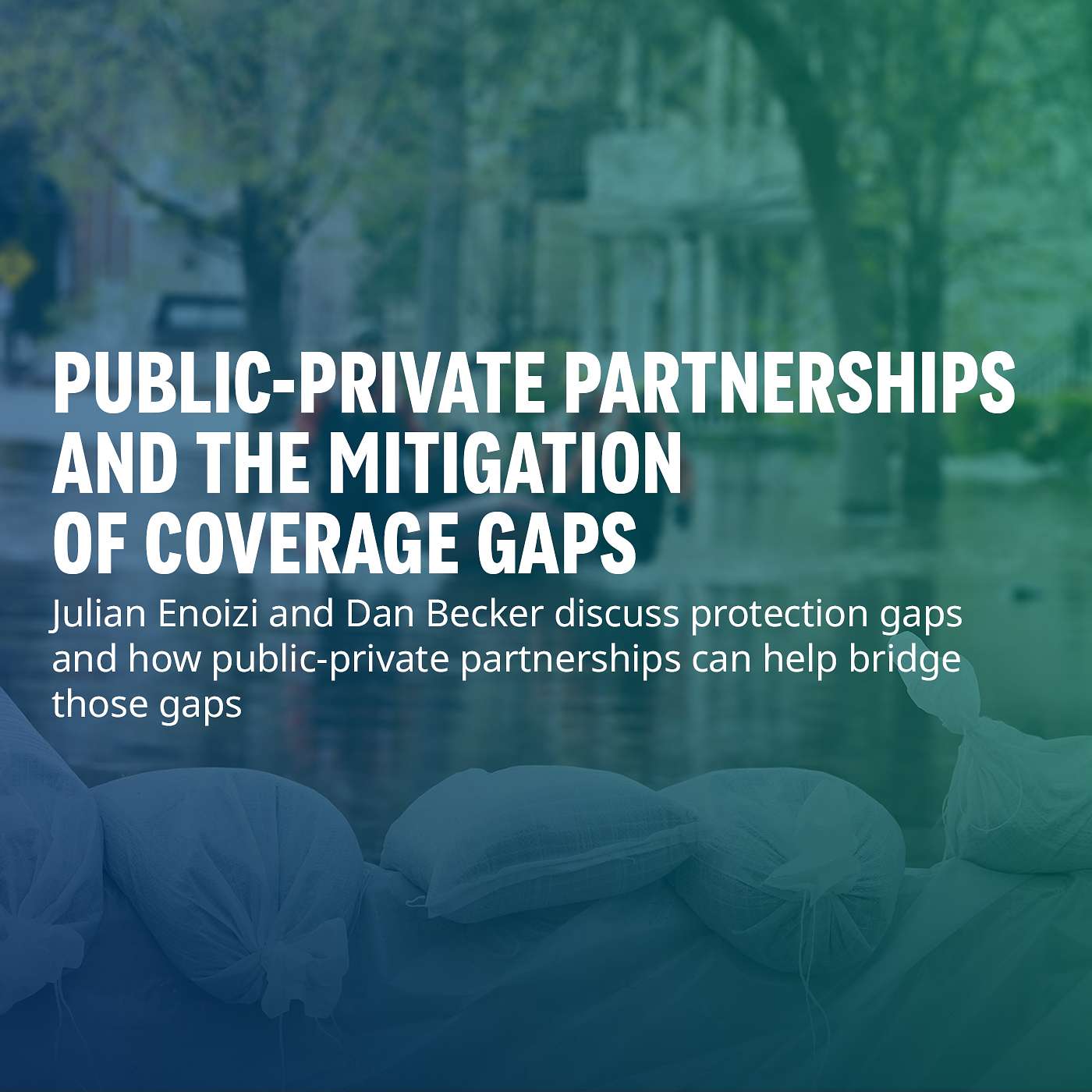 Fo[RE]sight Ep12: PUBLIC-PRIVATE PARTNERSHIPS AND THE MITIGATION OF COVERAGE GAPS