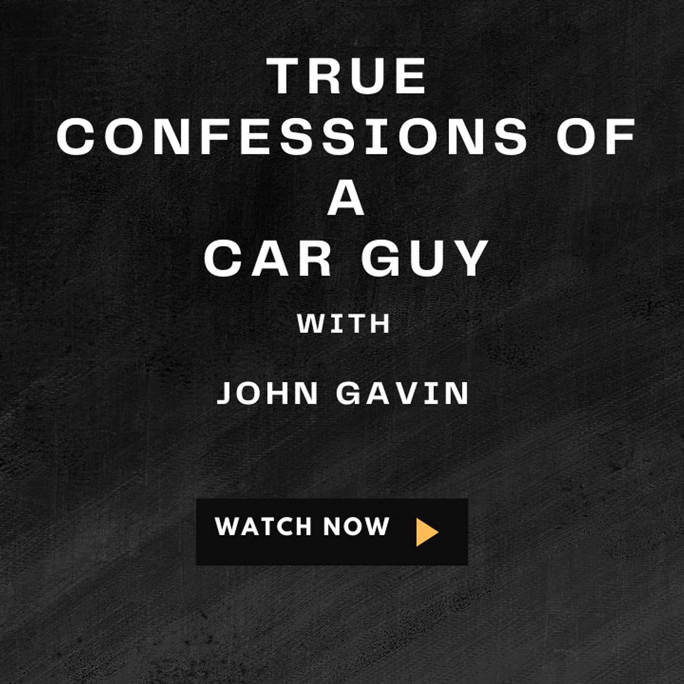 Promo: True confessions of a car guy