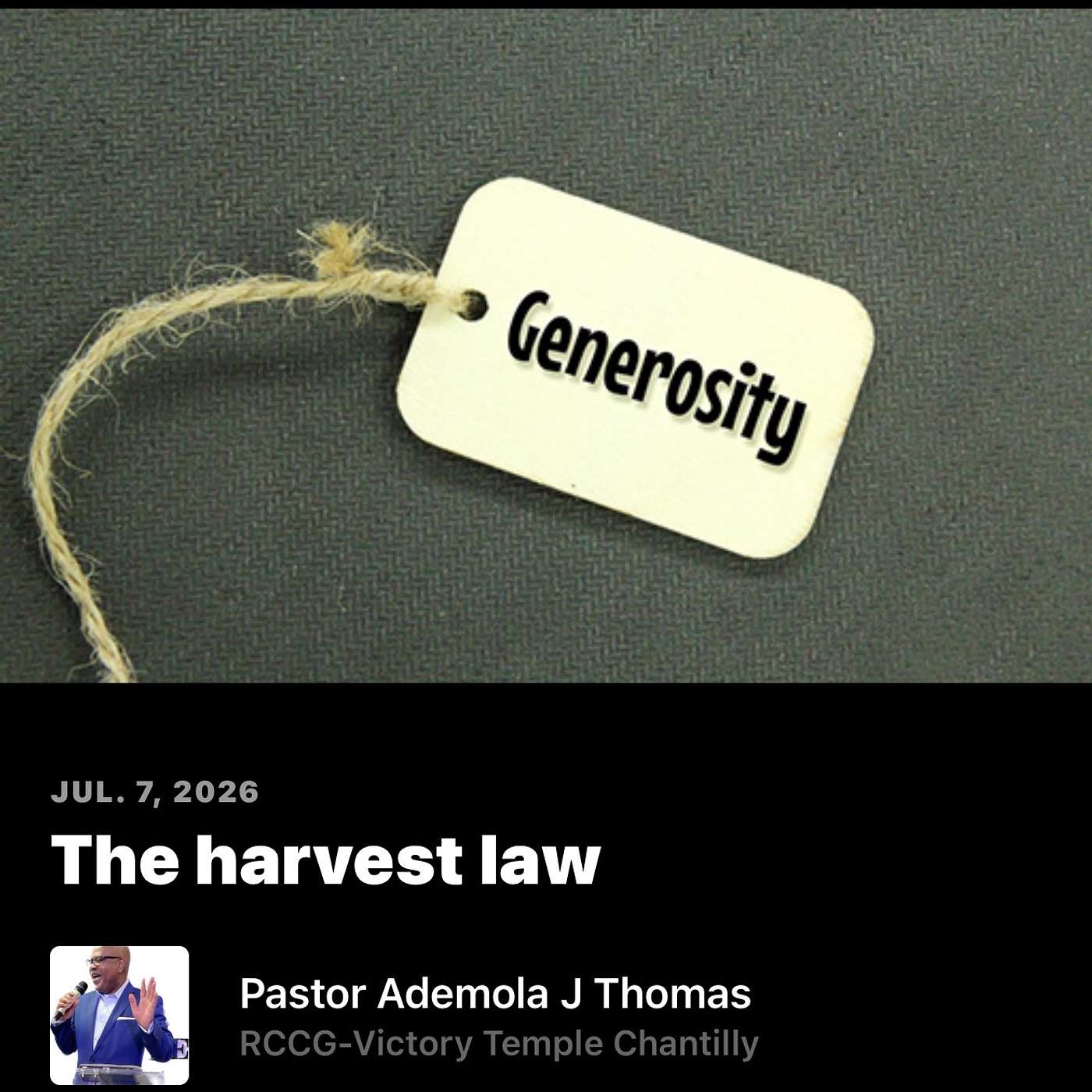 The Harvest Law episode artwork