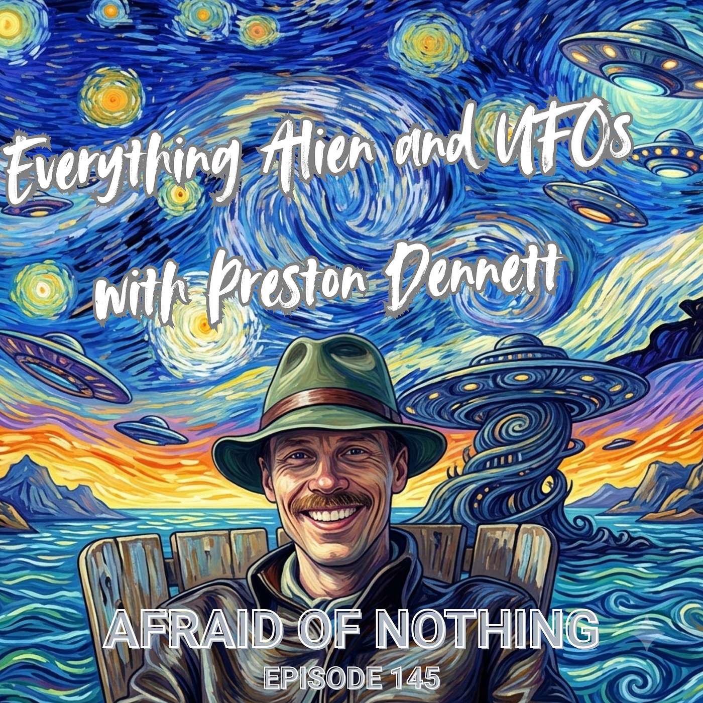 Afraid of Everything Alien and UFOs