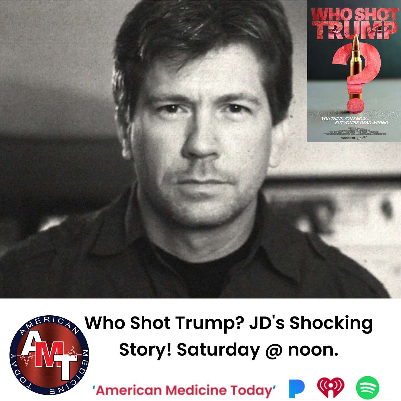 7/12/25 S11 E3500: JD WILCOX - "WHO SHOW TRUMP? episode artwork