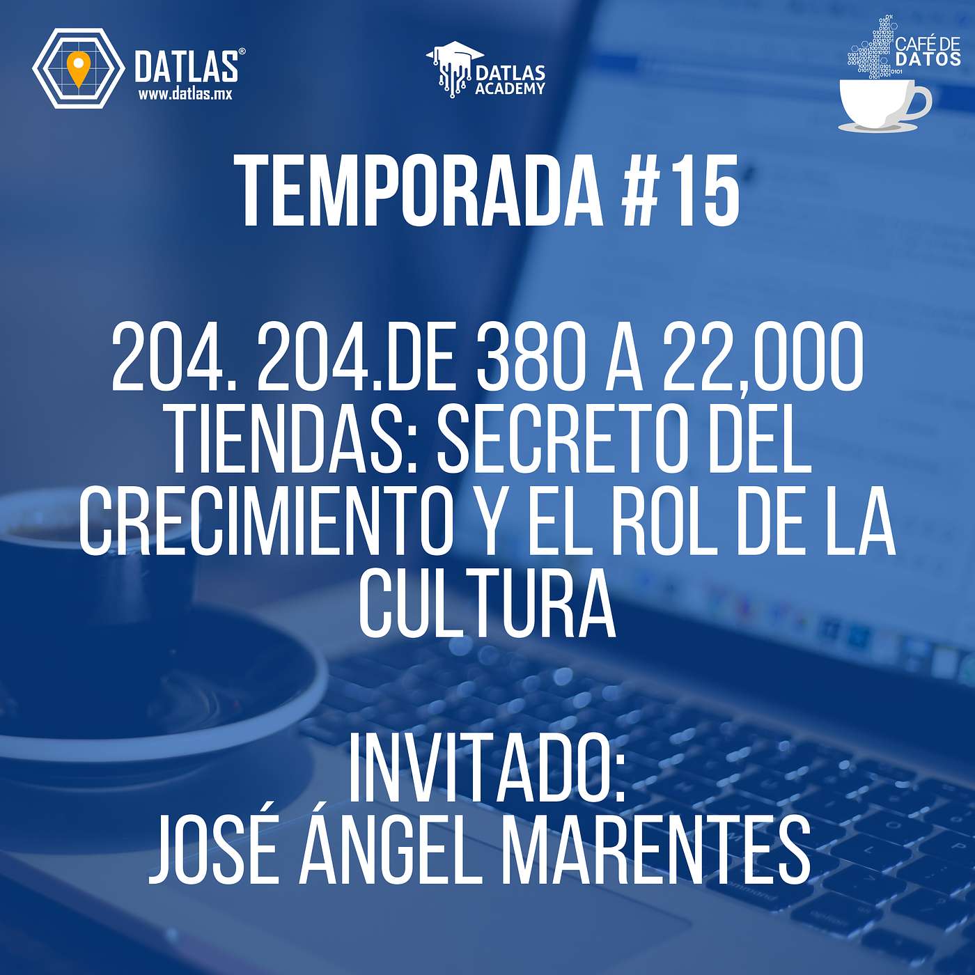 203.De 380 a 22,000 Tiendas: Secreto del Crecimiento y el rol de la Cultura con José Ángel Marentes