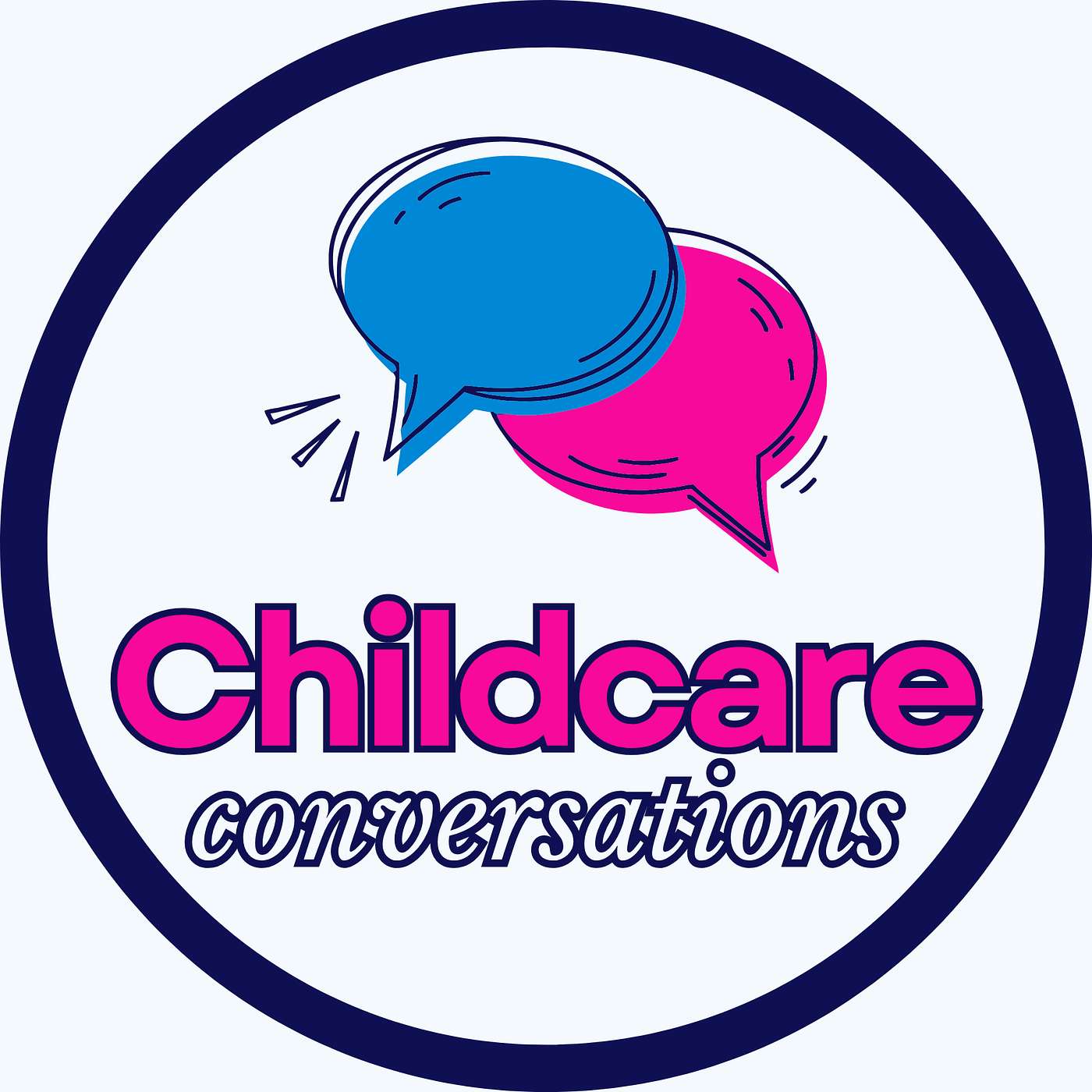 ChildCare Conversations with Kate and Carrie Artwork