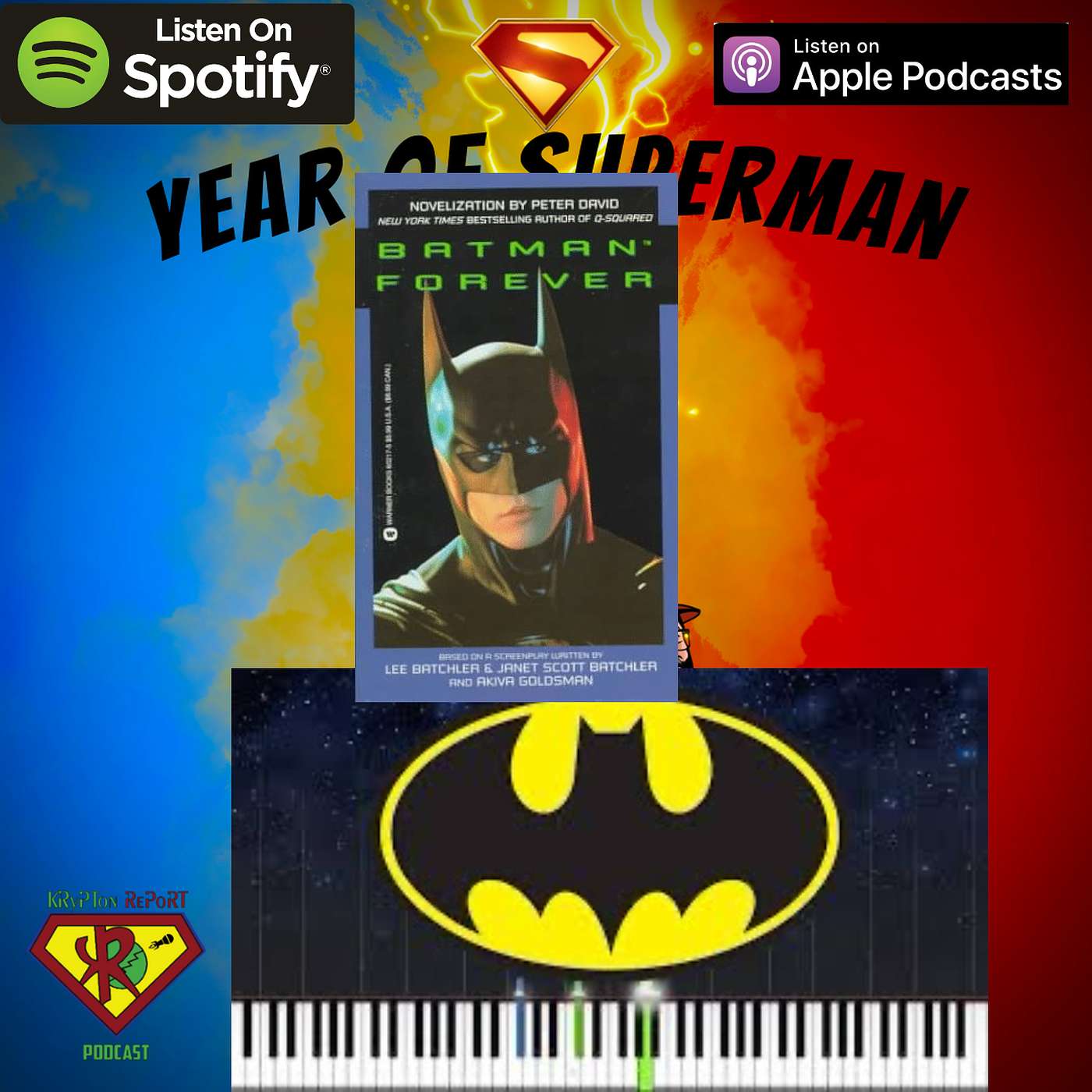 Batman Forever Novel review & Ranking Batman Themes