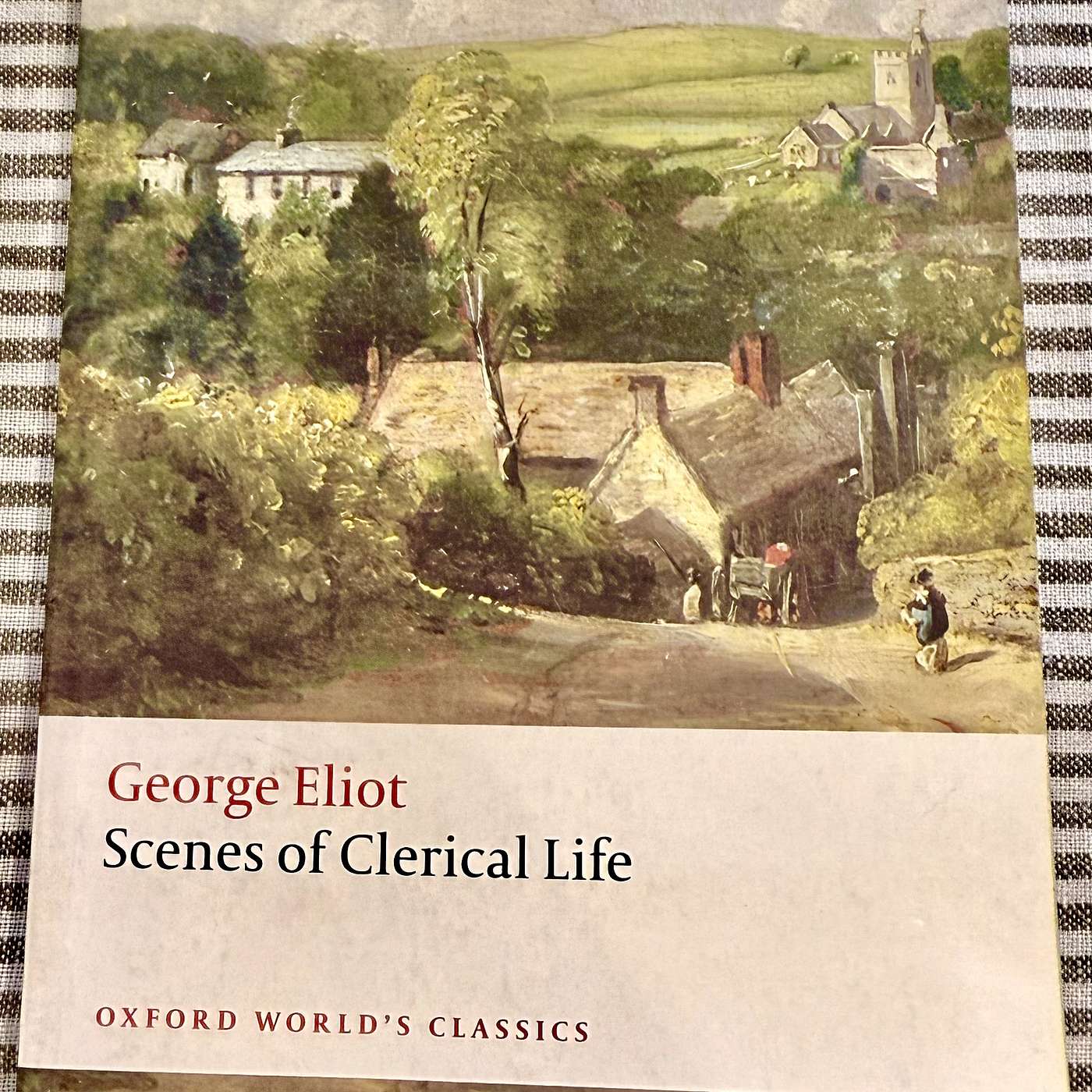 George Eliot’s Scenes of Clerical Life; Pepys learns that Britain is part of the European continent; and stubborn Cuthbert finds food