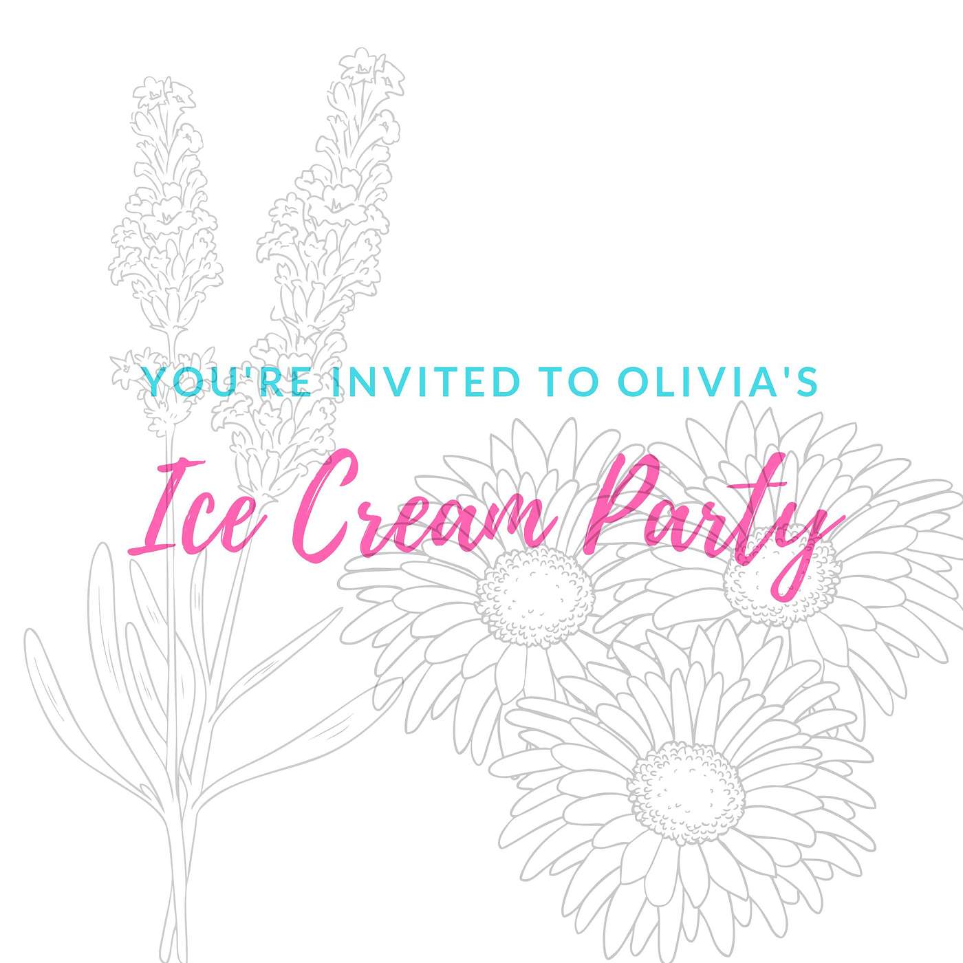 Olivia\'s Ice Cream Party