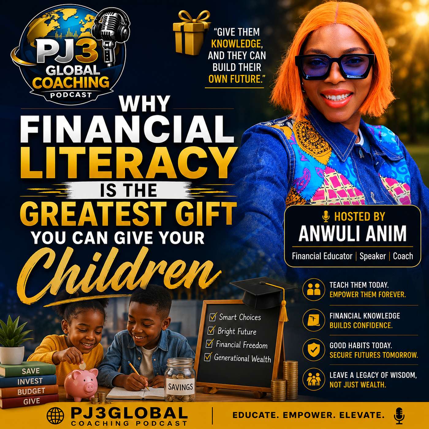 Why Financial Literacy is The Greatest Gift You Can Give Your Children episode artwork