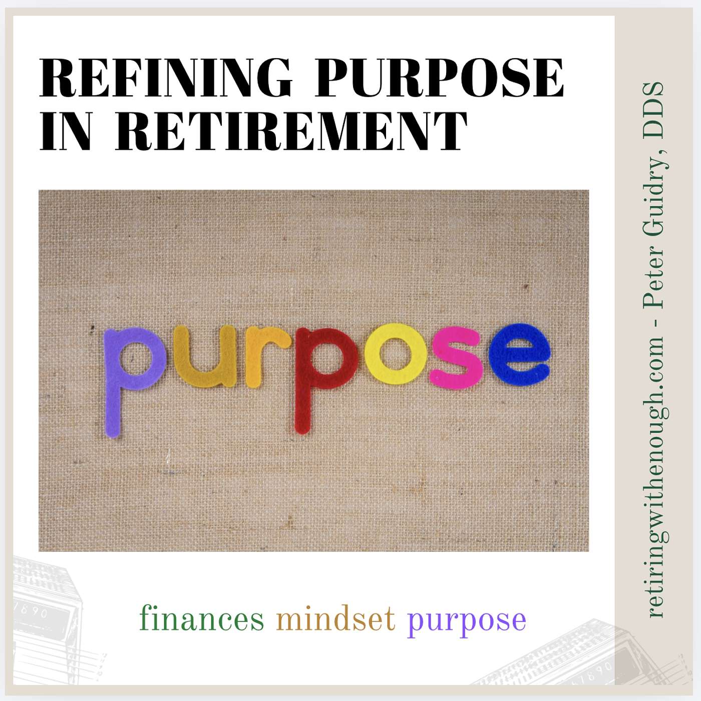 Retirement is Not the Finish Line episode artwork