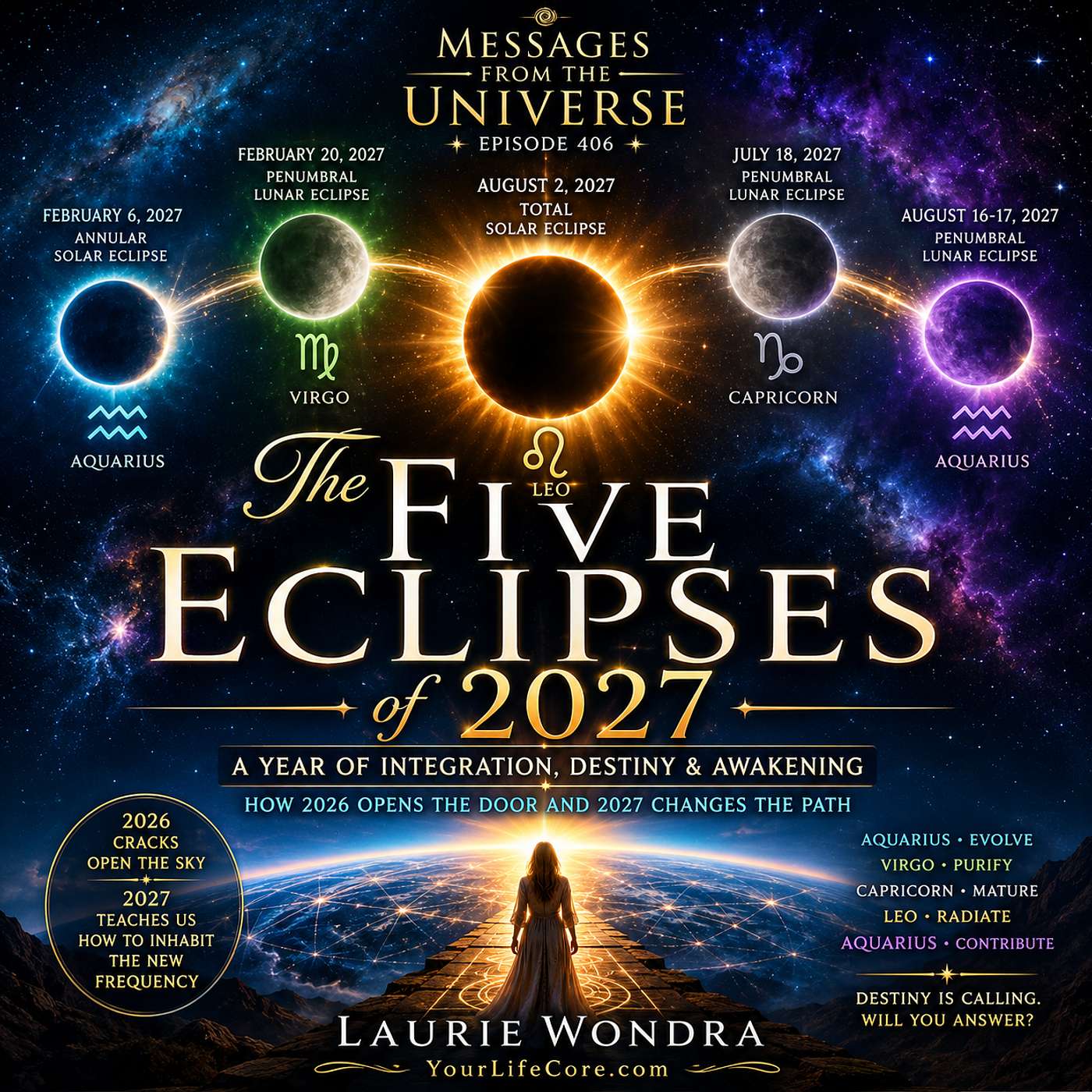 Five Eclipses of 2027 - What spirit wants us to know now in 2026 episode artwork