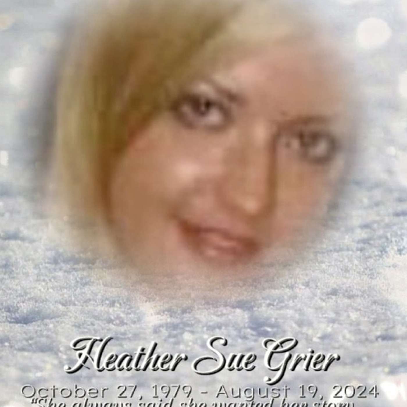 IN HONOR OF HEATHER GRIER: With Attorney Josh Douglass And Alicia Wichmann