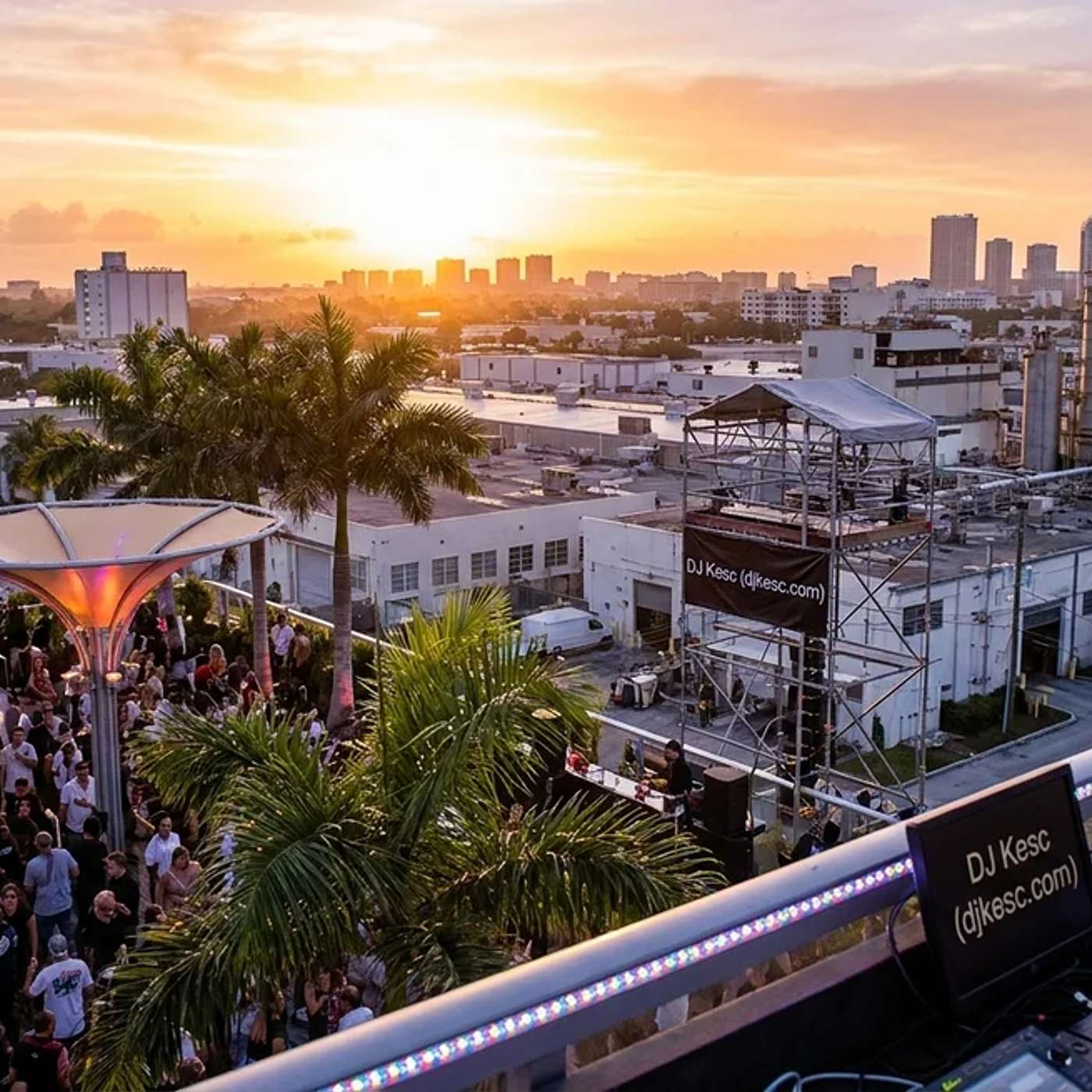 Miami Sunrise: Space Terrace, Factory Town, and Miami Music Week