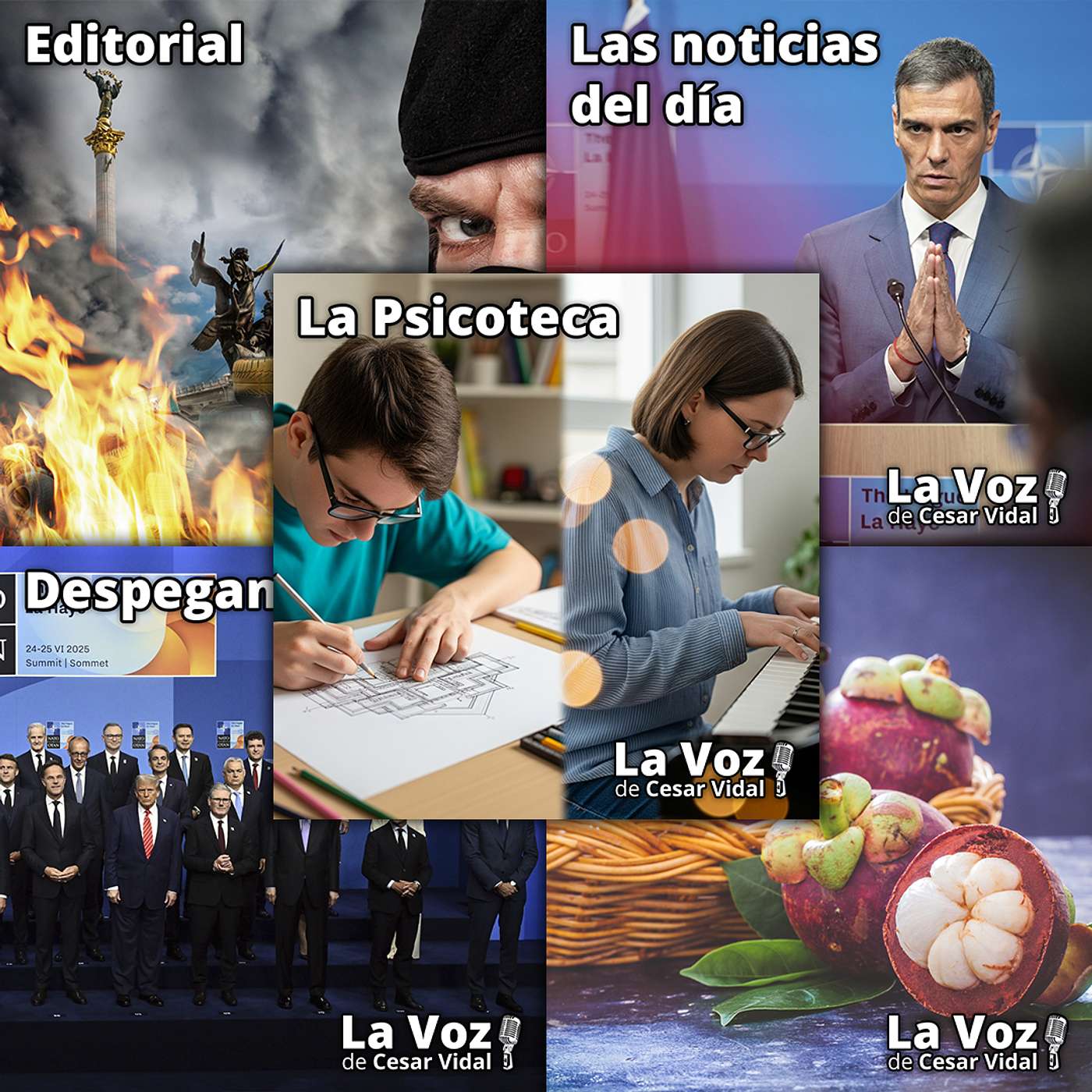 Programa Completo de La Voz de César Vidal - 25/06/25