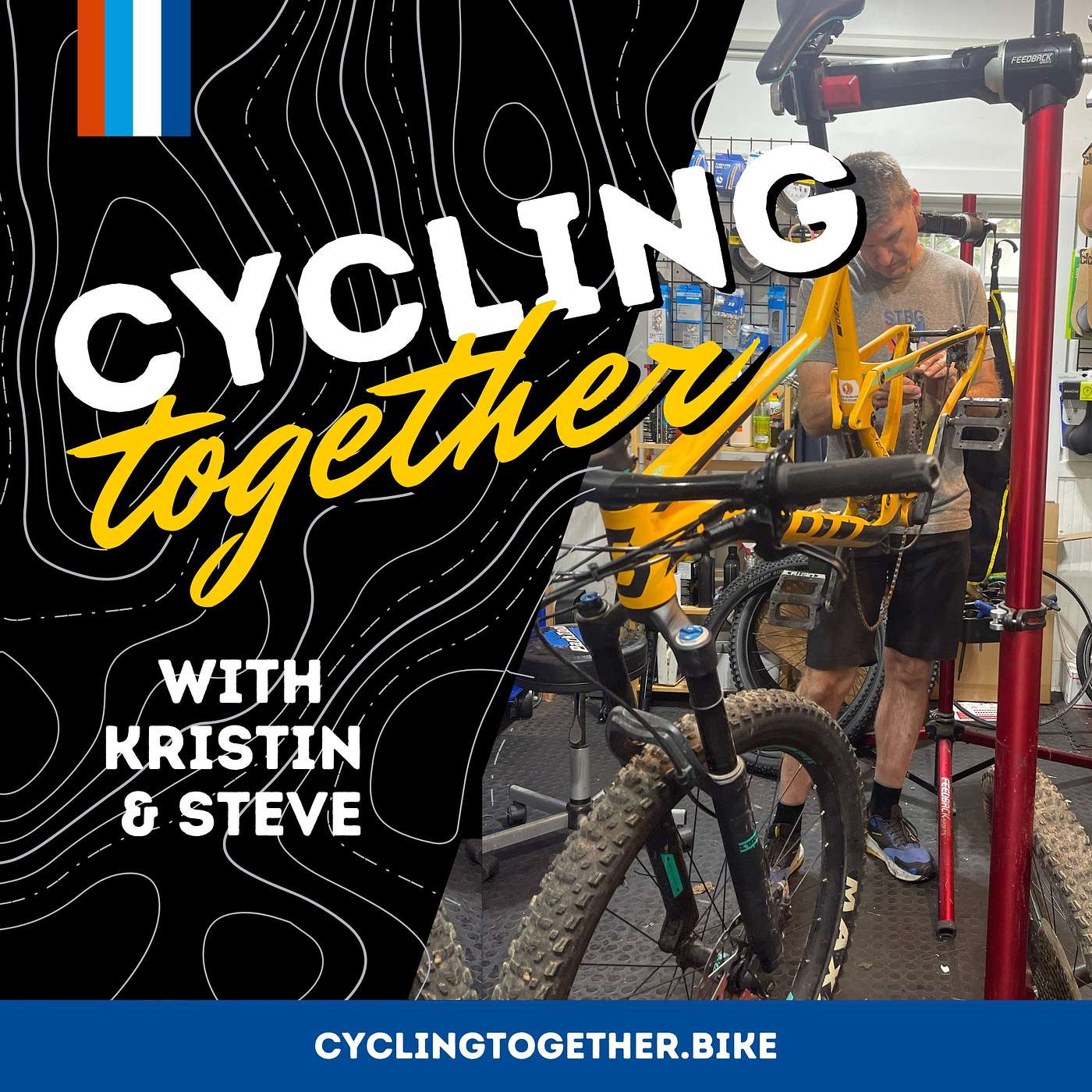 Cycling Together with Kristin & Steve