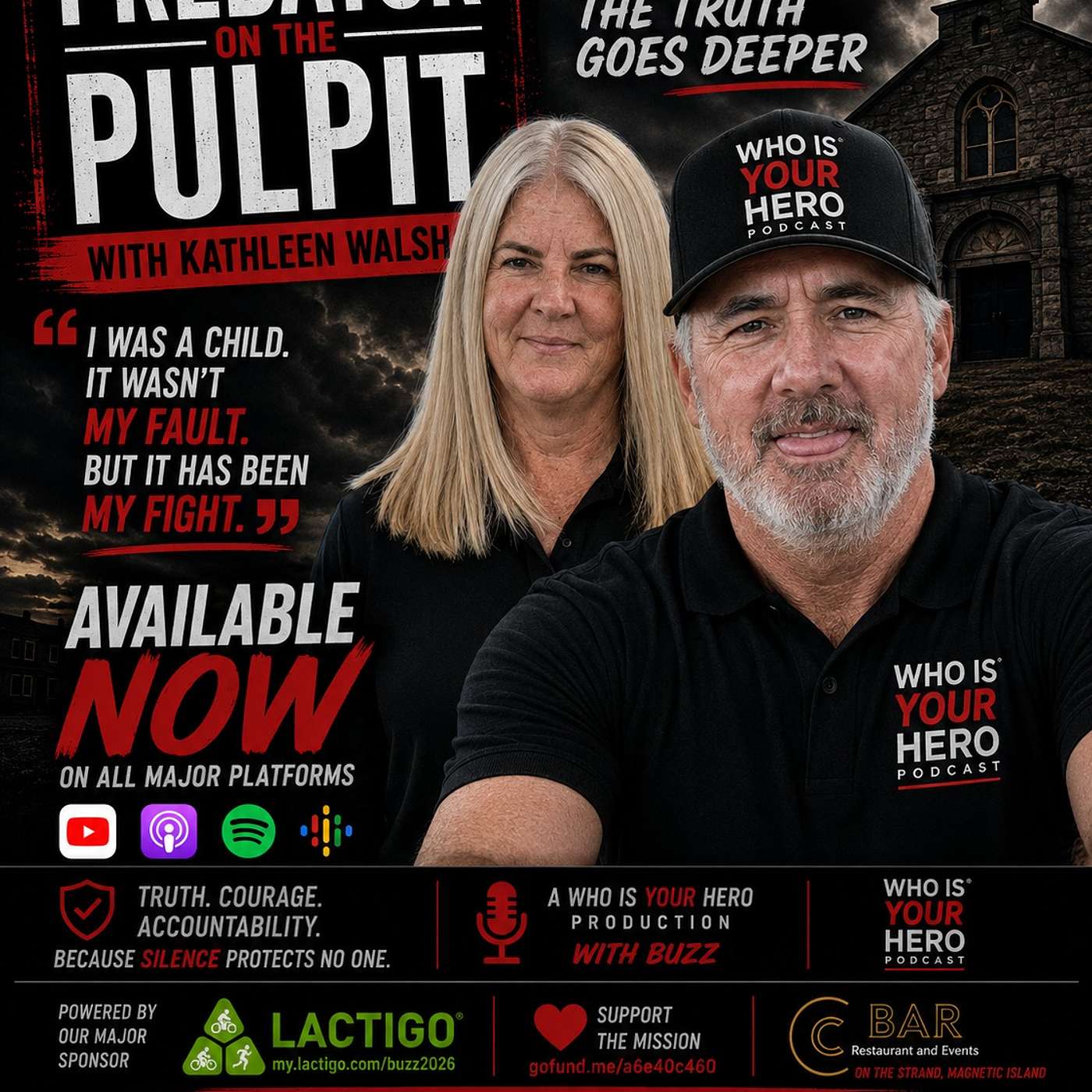 🎙️ Episode 56: Predator on the Pulpit – Kathleen Walsh (Part 2) episode artwork