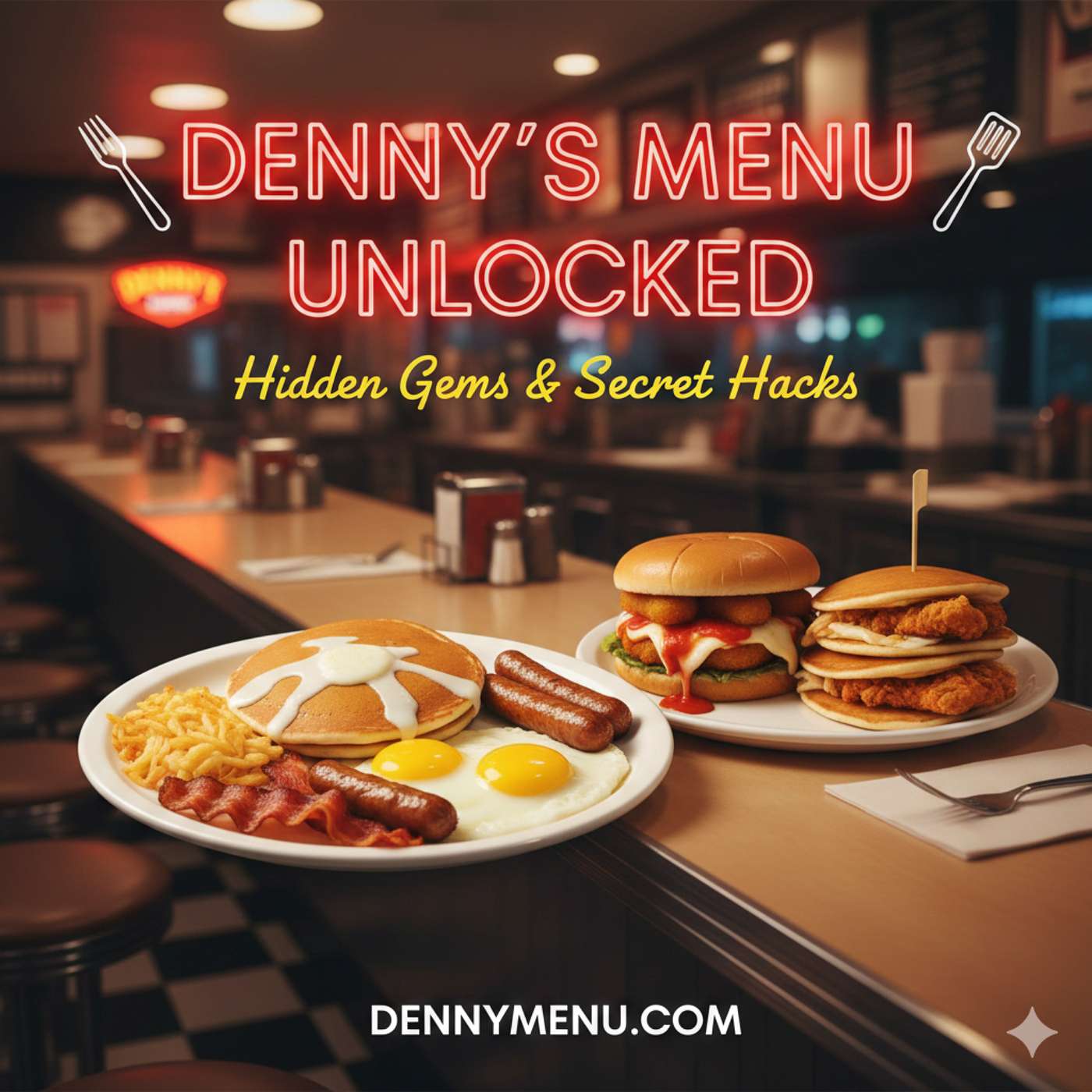 The Denny’s Menu Guide cover art