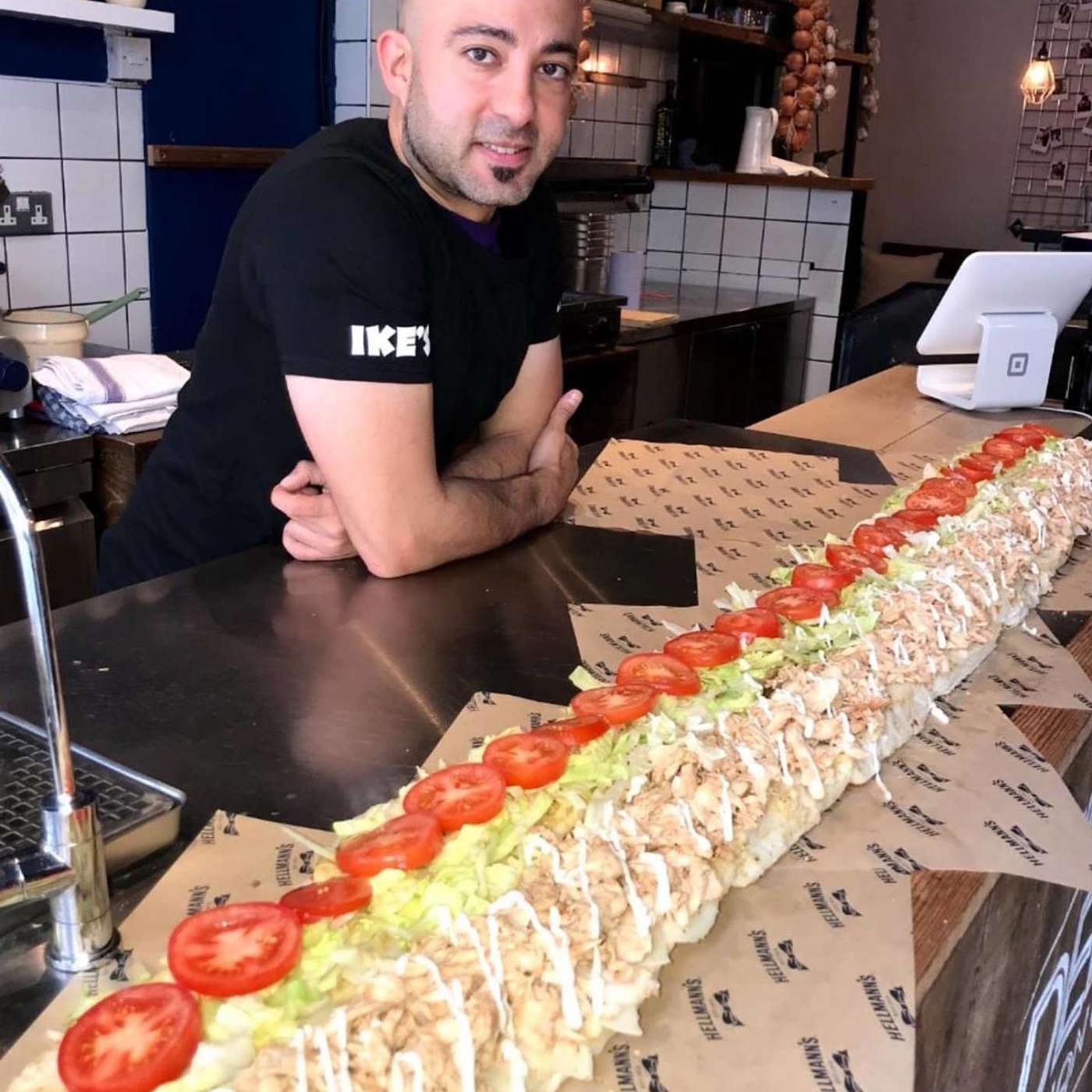 Interview with Ike Shehadeh, founder of Ike's Love and Sandwiches episode artwork