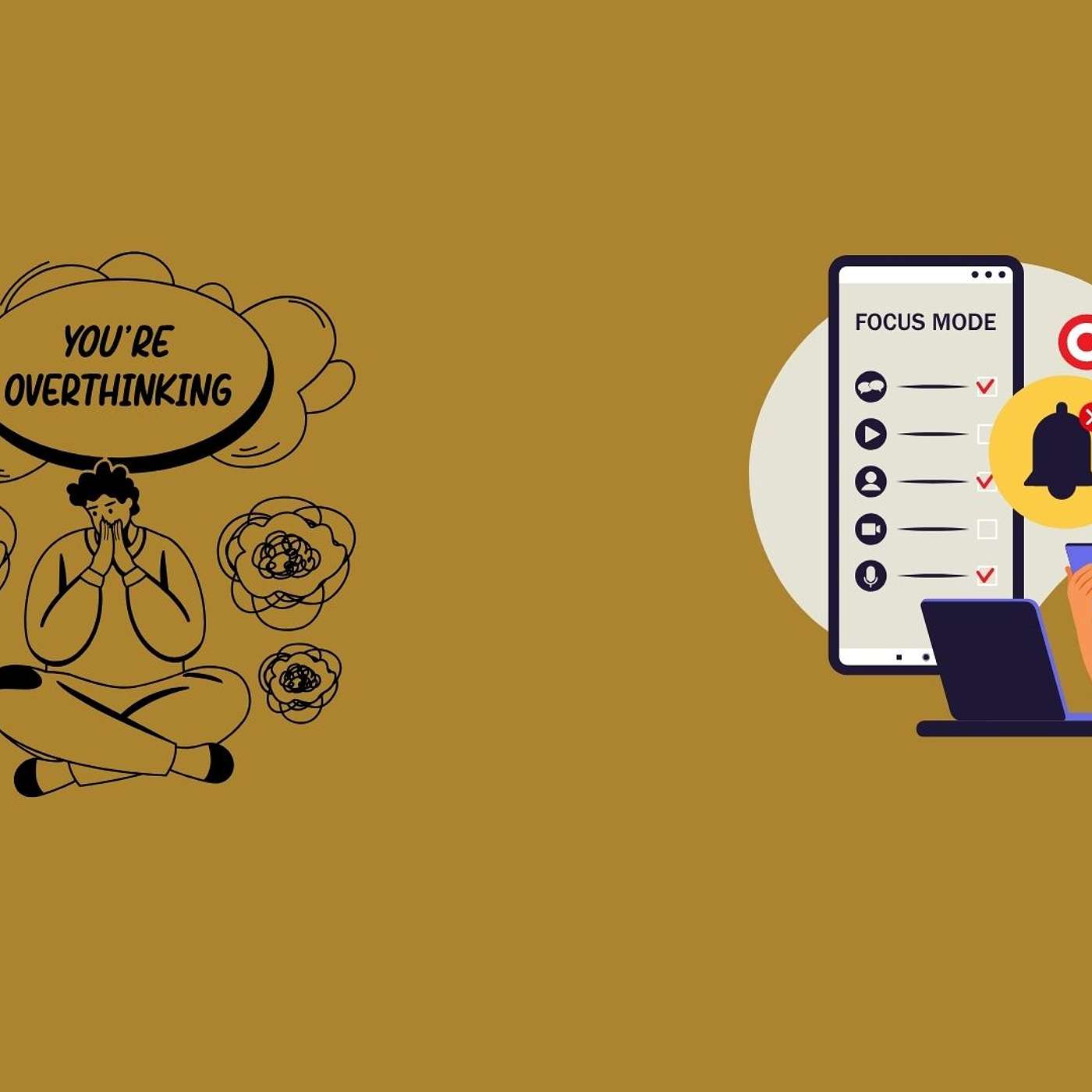 Season 2 - Episode 2 - Clear the Fog – How to Focus and Stop Overthinking episode artwork