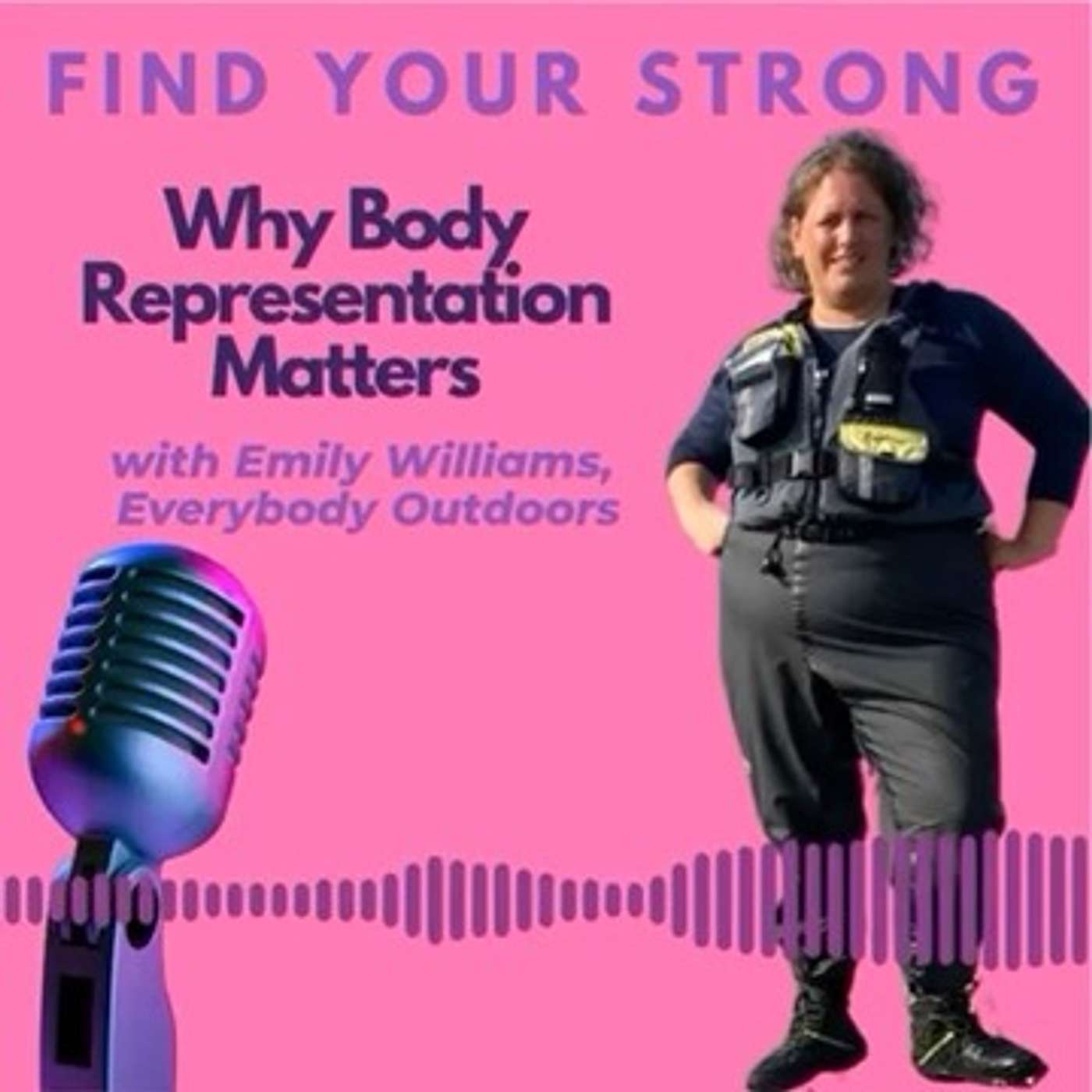 Find Your Strong Podcast - Why Body Representation Matters, with Emily Williams from Every Body Outdoors