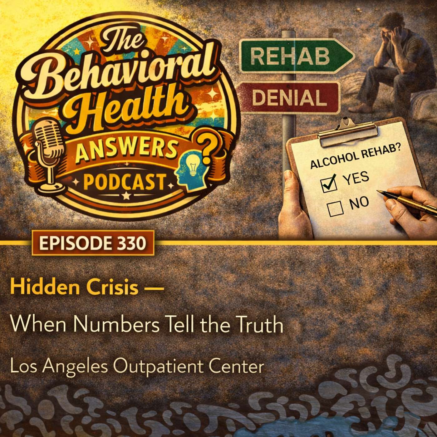 Episode 330: Hidden Crisis - When Numbers Tell the Truth | Los Angeles Outpatient Center episode artwork