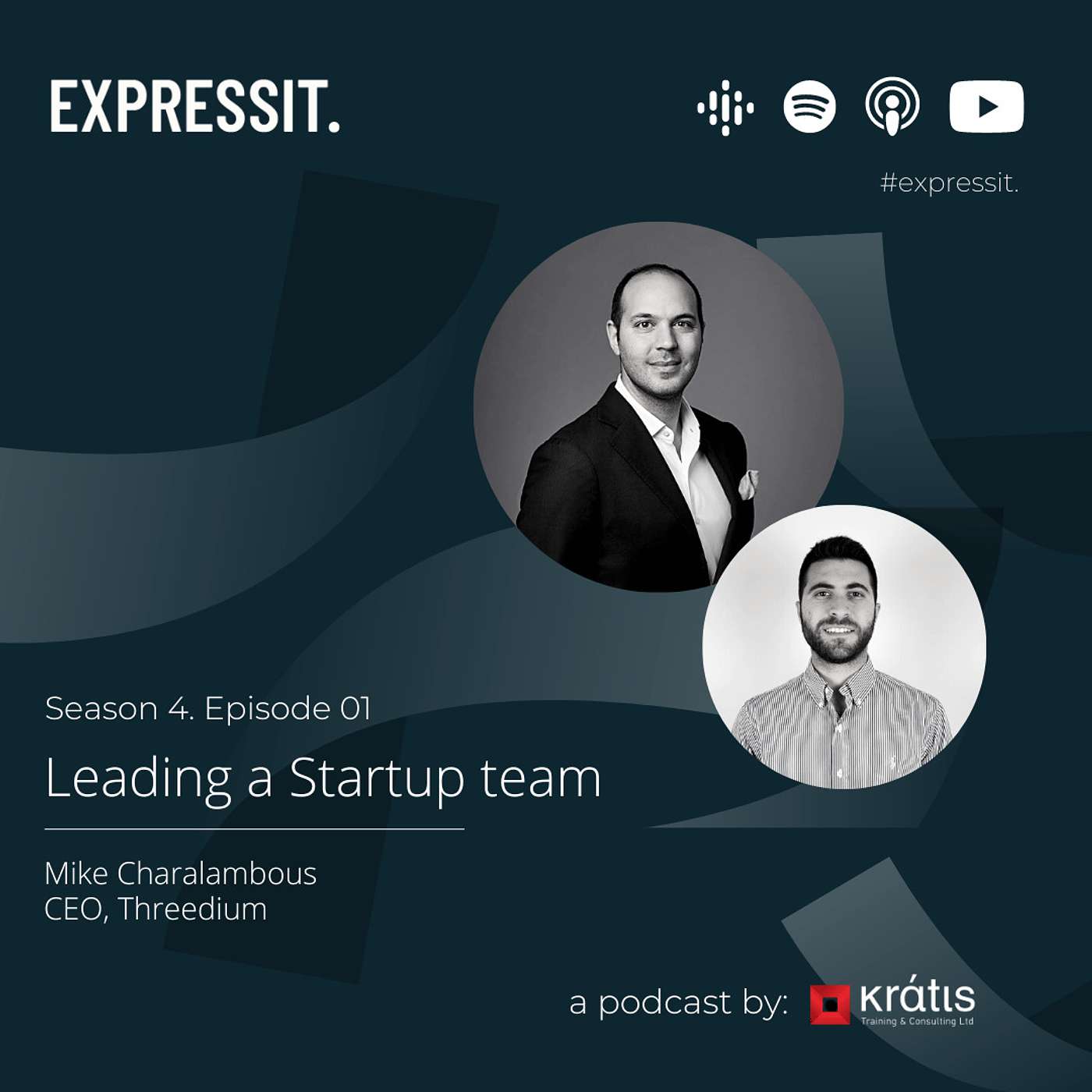 S04 Episode 1 - Leading a Startup team. Mike Charalambous, CEO - Threedium.