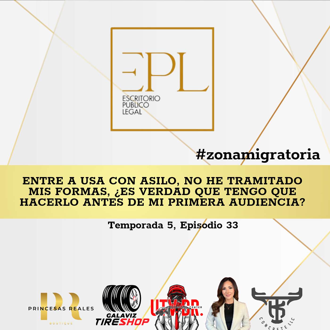 Entre a USA con Asilo, no he tramitado mis formas, ¿es verdad que tengo que hacerlo ANTES de mi primera audiencia? Y Capirotada Migratoria... Preguntas y Respuestas