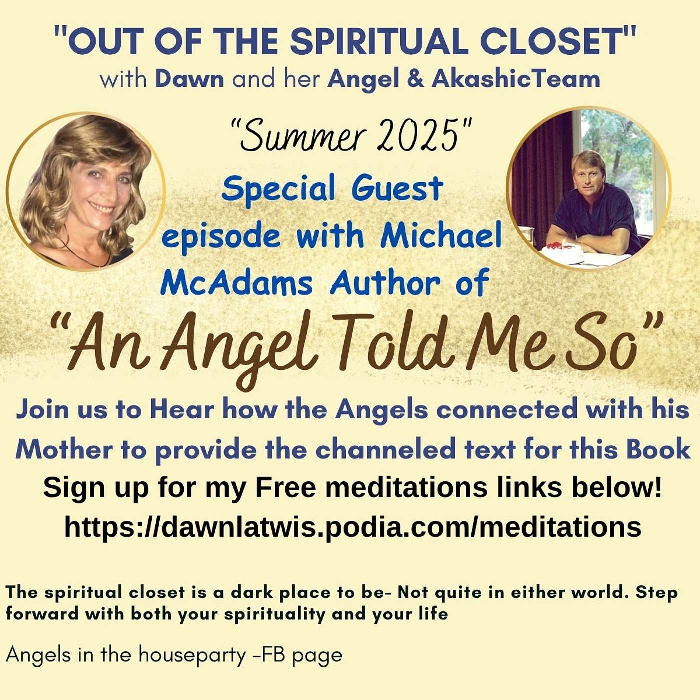 Summer Kick Off Episode- Special Guest Author Michael McAdams- 