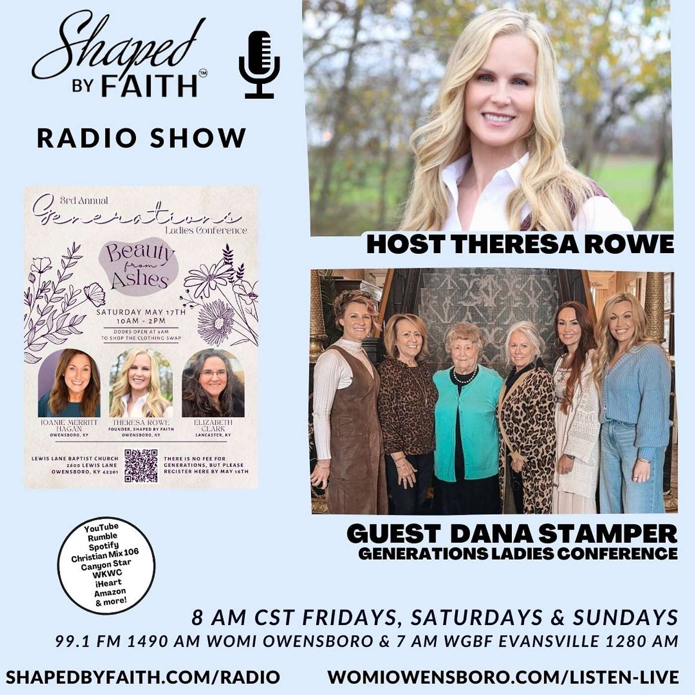 Shaped by Faith with Theresa Rowe