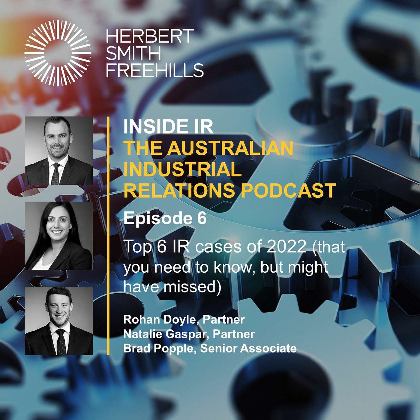 Inside IR (Australian Industrial Relations) EP6: Top 6 IR cases of 2022 episode artwork
