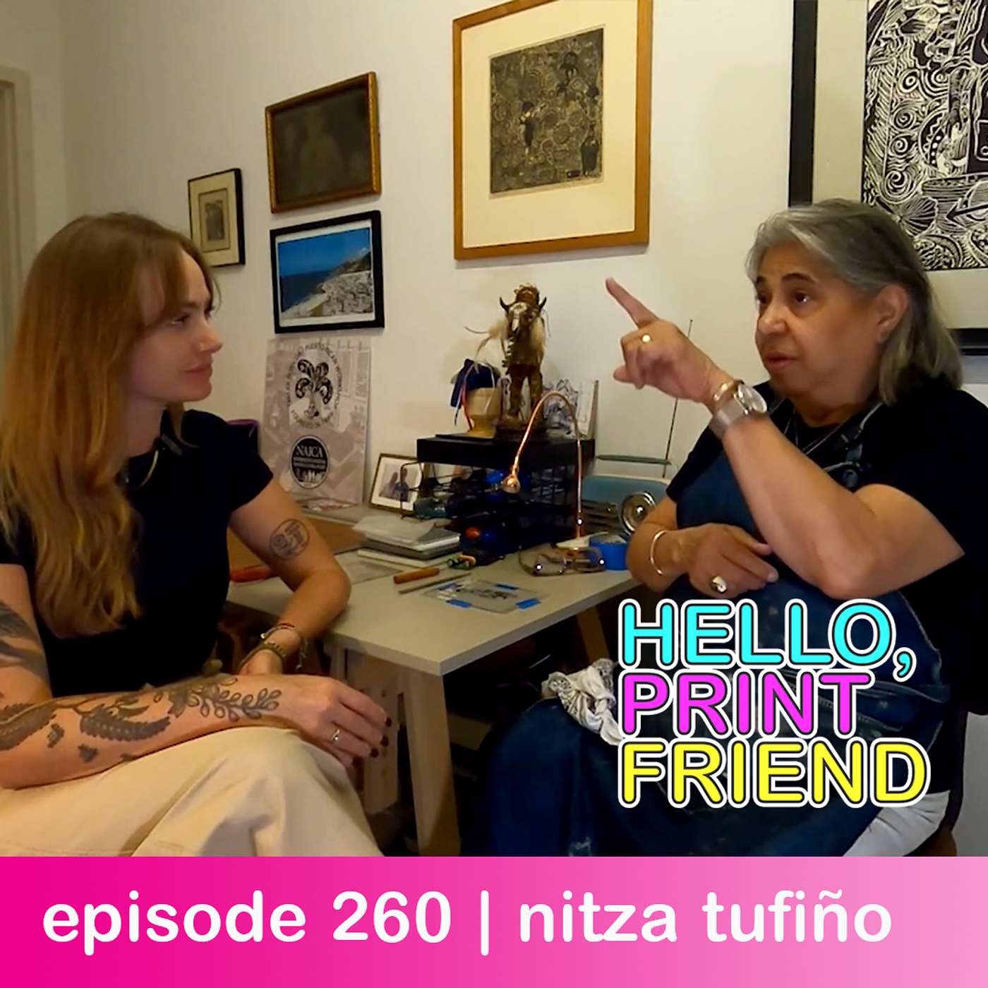 episode 260 : nitza tufiño episode artwork