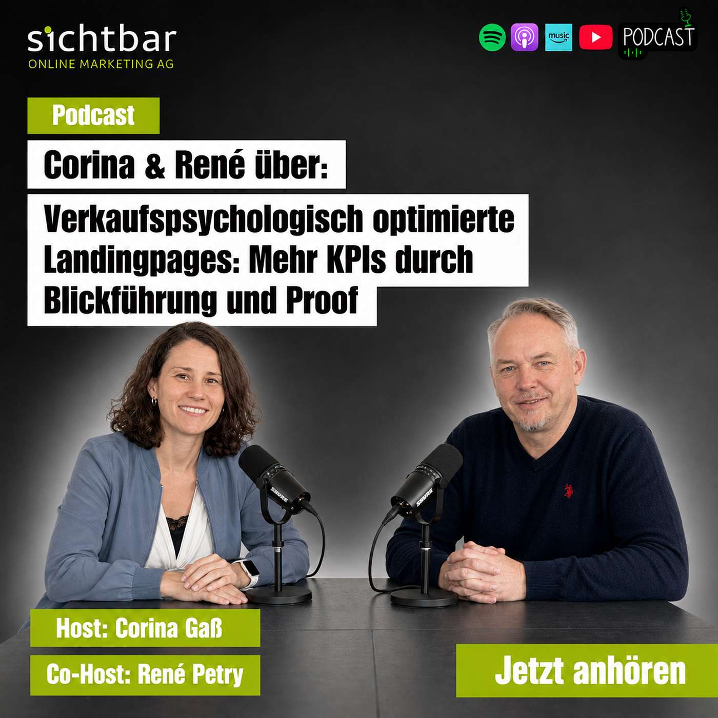 🎙️ Verkaufspsychologisch optimierte Landingpages: Mehr KPIs durch Blickführung und Proof episode artwork