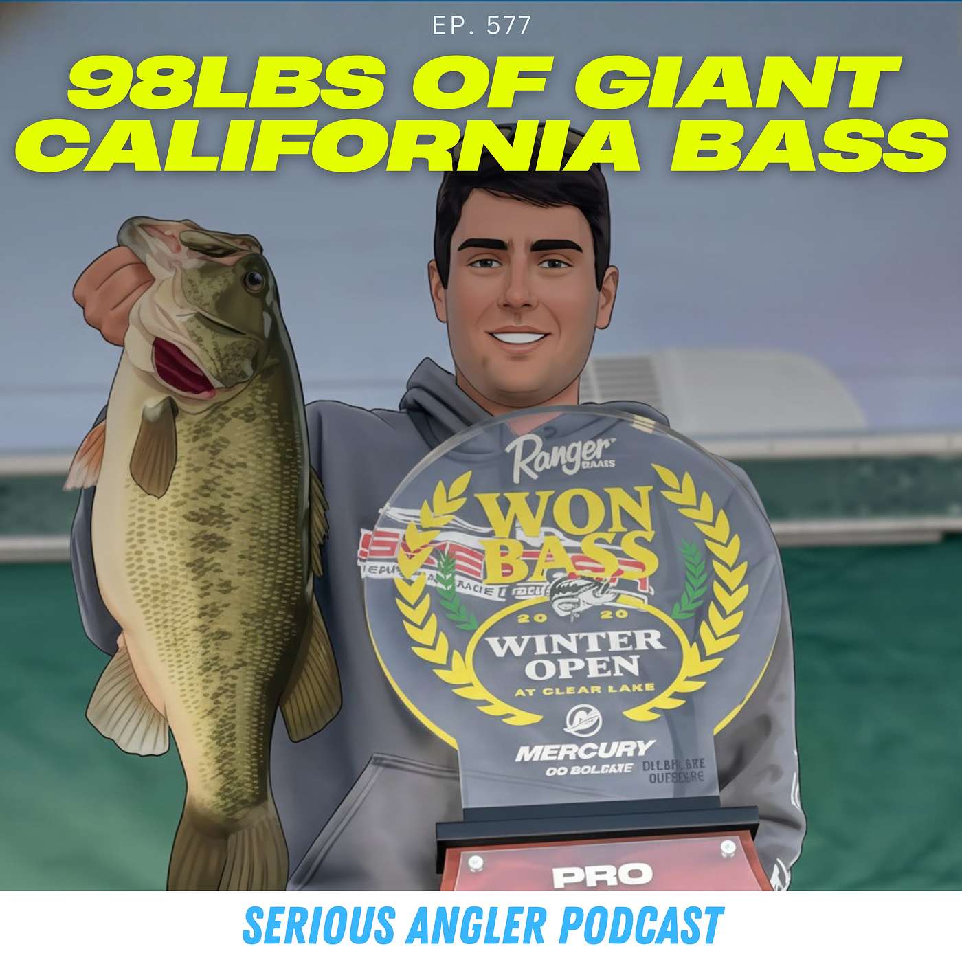 Catching 98lbs of Giant Clear Lake Bass in 3 Days! (Strategy + Baits)