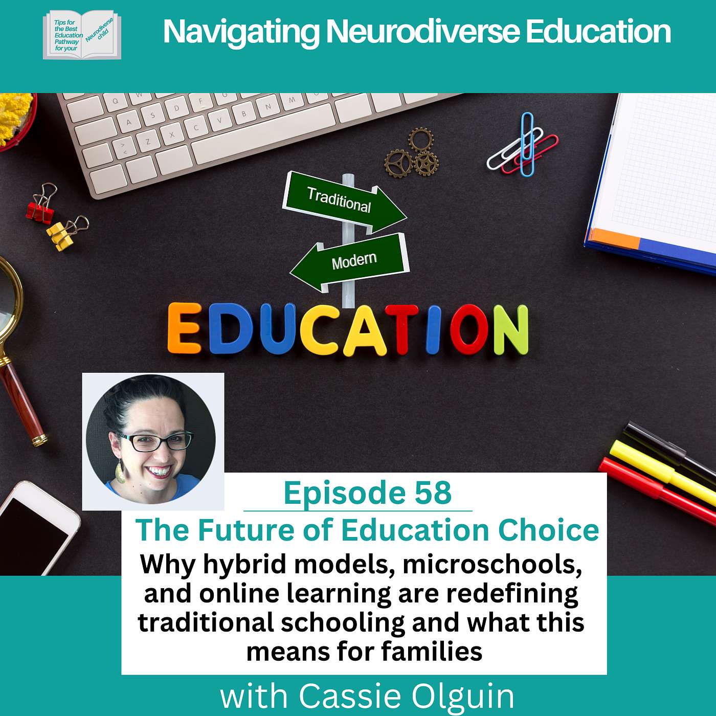 Podcast 58 The Future of Education Choice – Why hybrid models, microschools, and online learning are redefining traditional schooling and what this means for families