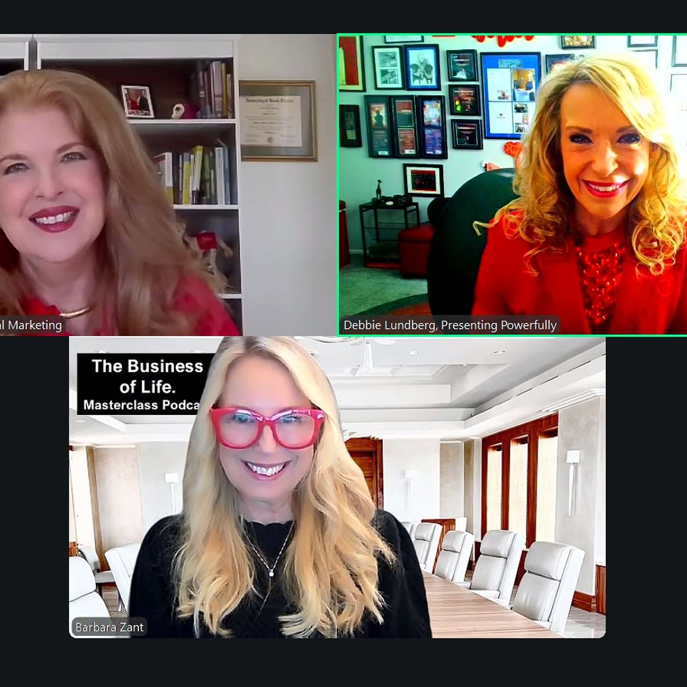 Getting to the grassroot of marketing and making a difference with Laura Woodard with Barb Zant and Debbie Lundberg Episode 286 episode artwork