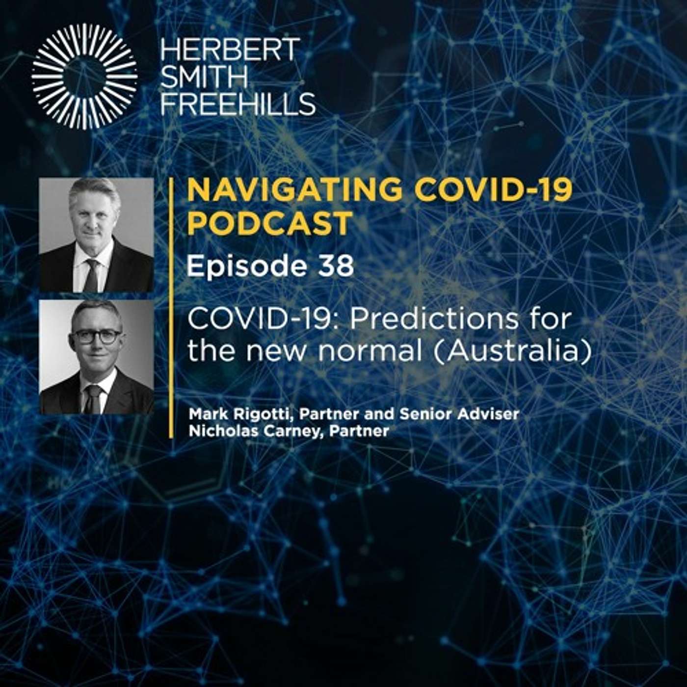 EP38 COVID-19: Predictions for the new normal (Australia) episode artwork