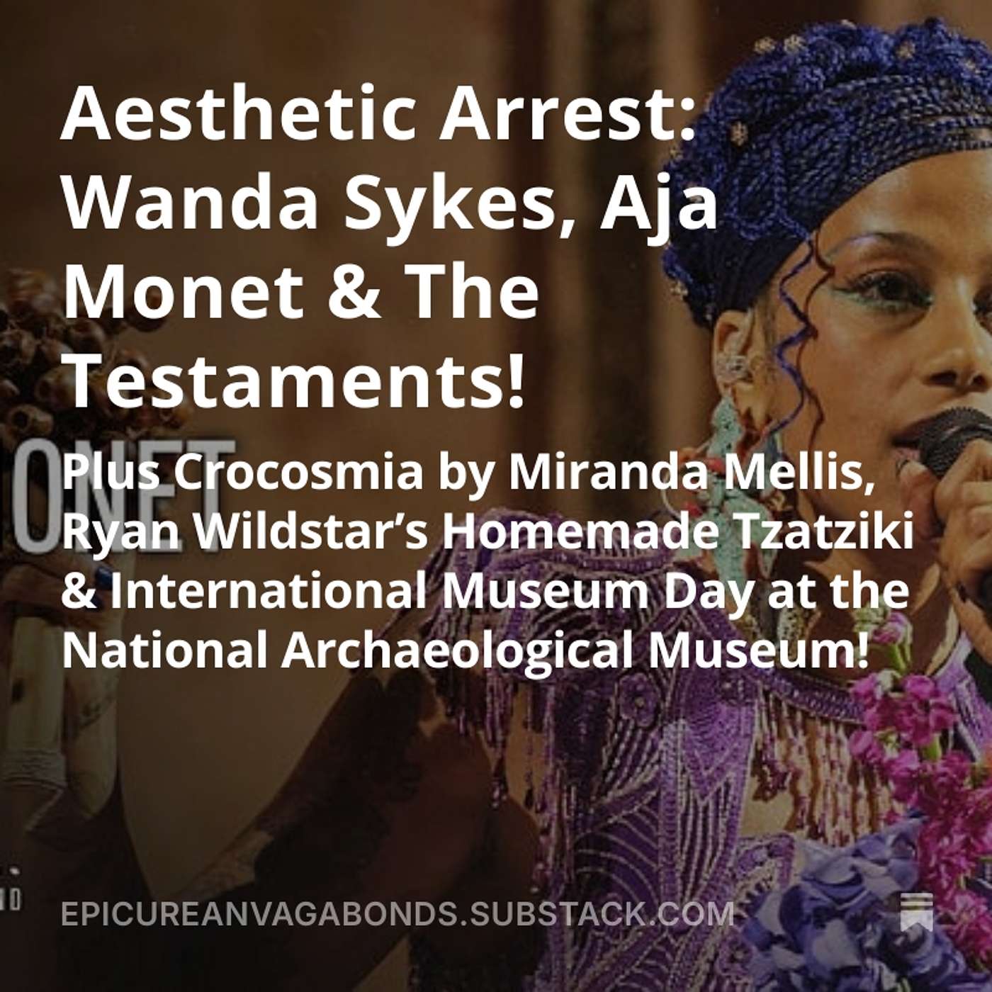 Aesthetic Arrest: Wanda Sykes, Aja Monet & The Testaments! episode artwork