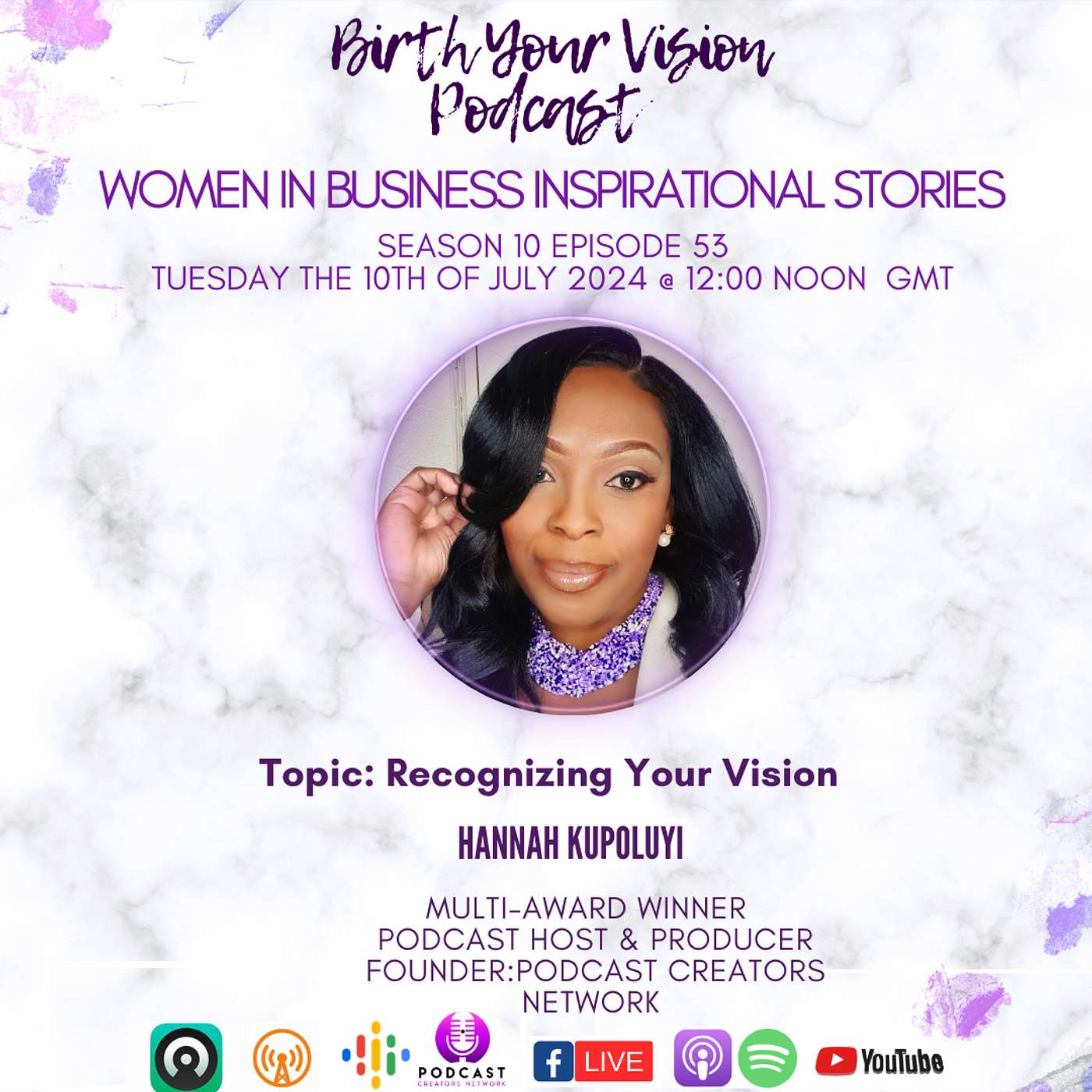 BIRTH YOUR VISION PODCAST